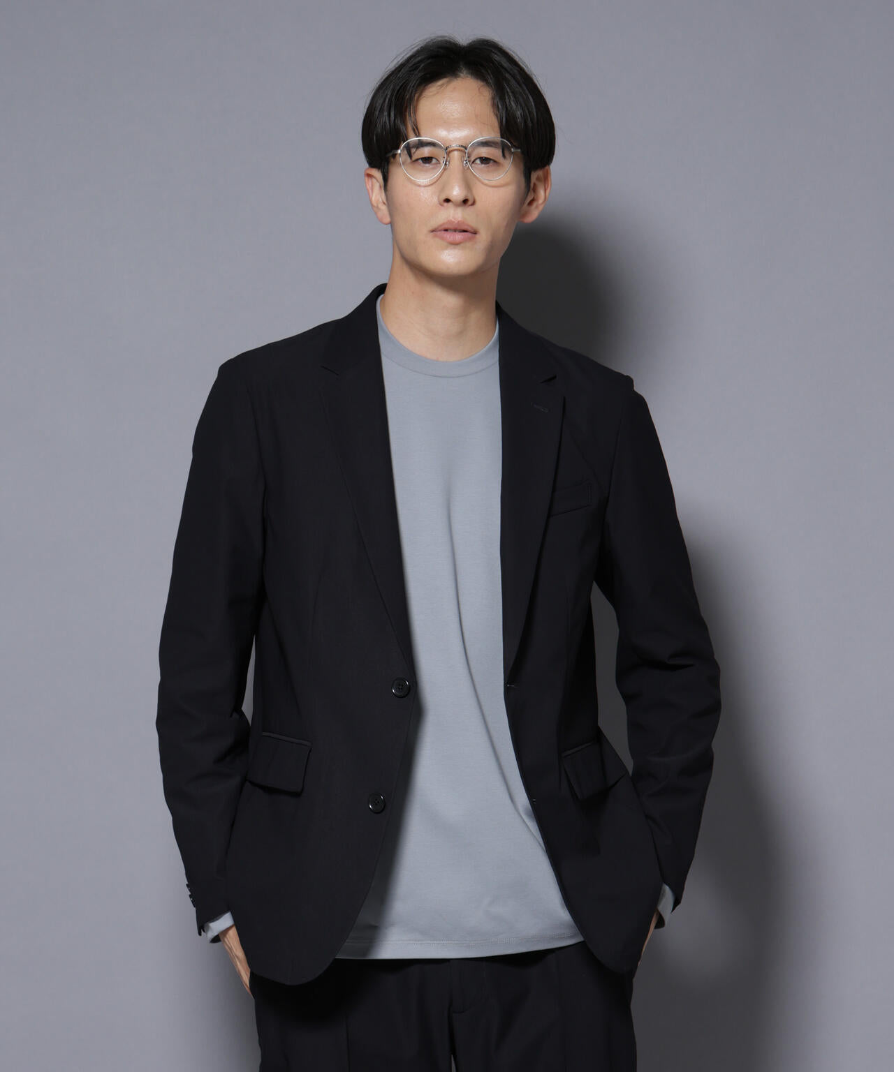 「N JACKET BASIC」TEXBRID(R) ツイルジャケット/ストレッチ・撥水(セットアップ可）