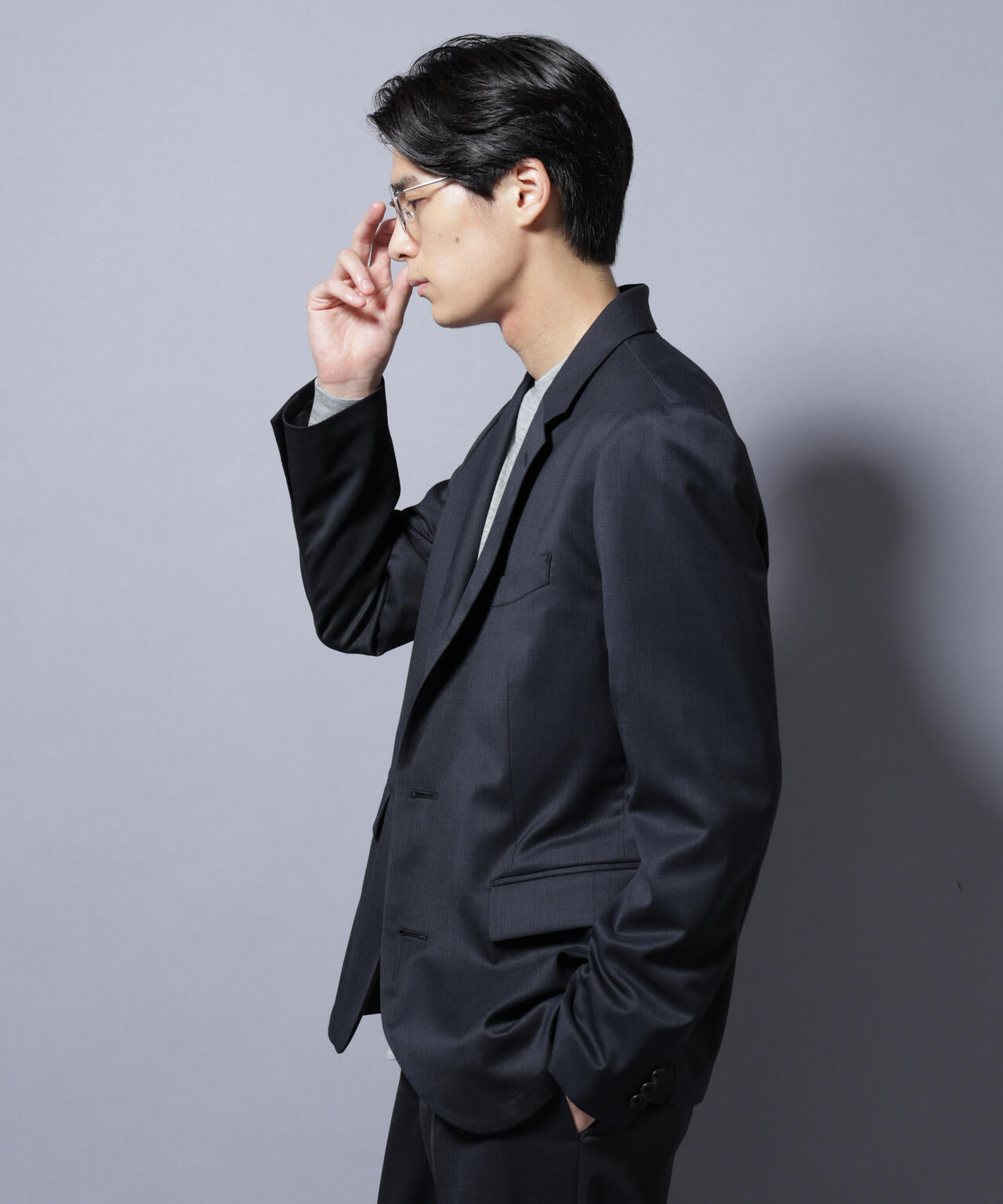 ｢Damerino Select｣ RENU(R)T/Wシャドーチェックジャケット（セットアップ可） 6685217208