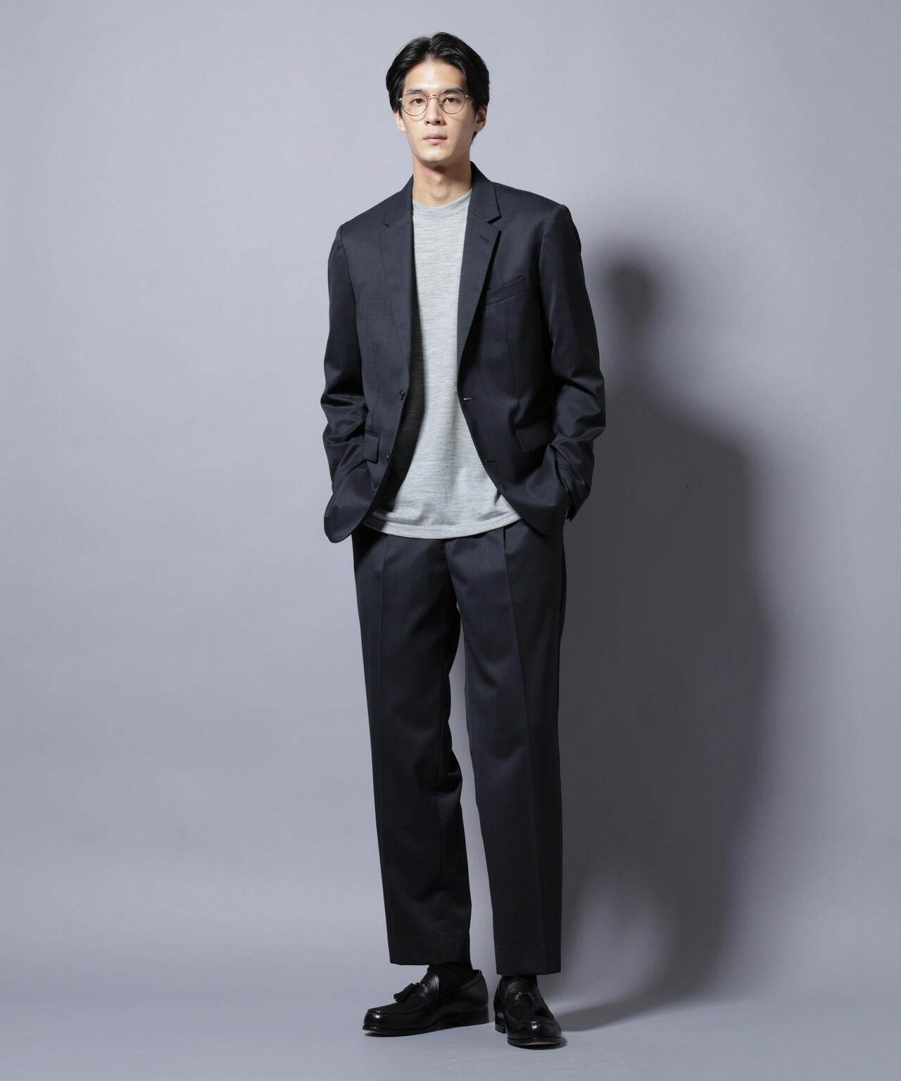 ｢Damerino Select｣ RENU(R)T/Wシャドーチェックジャケット（セットアップ可） 6685217208