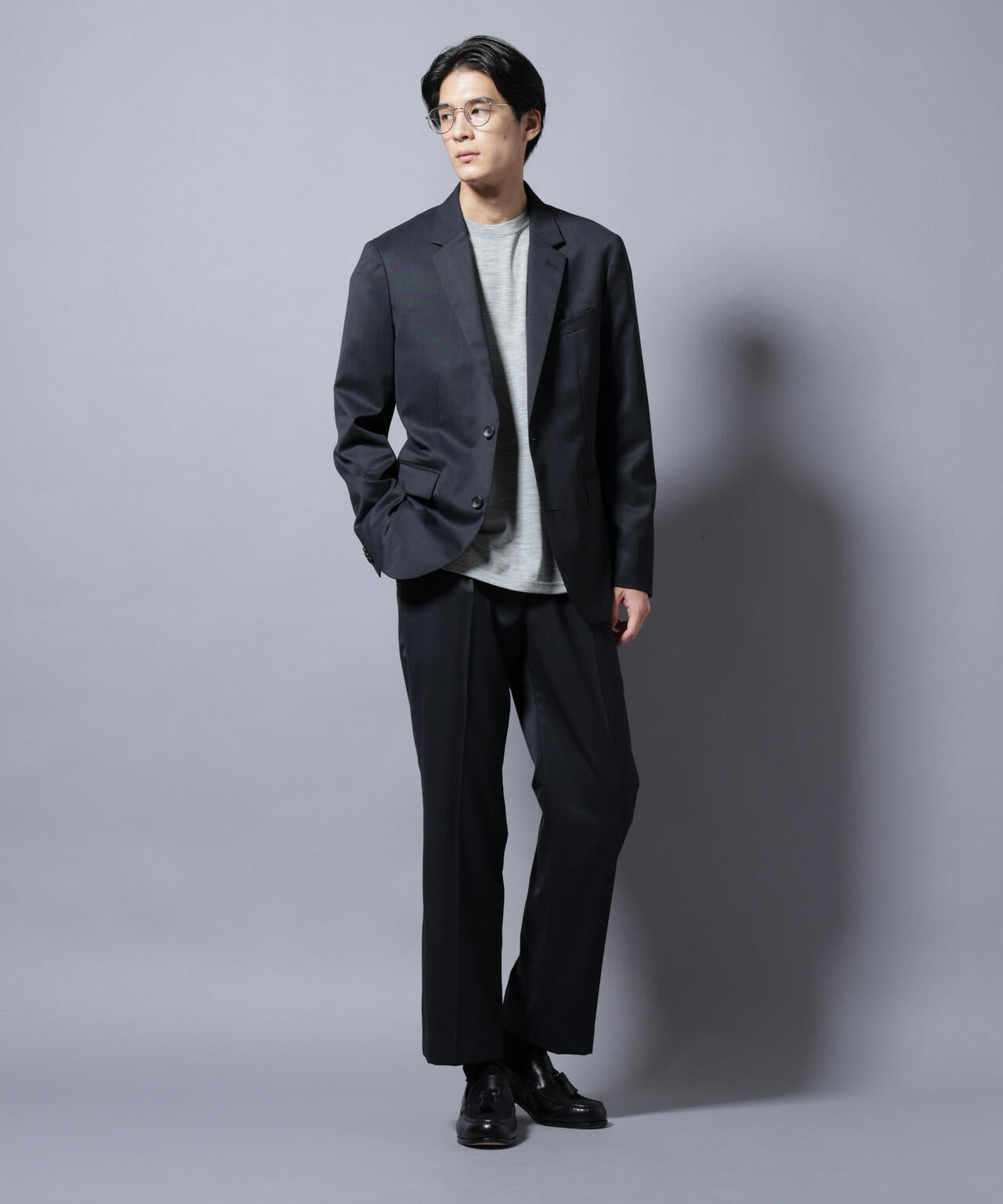 ｢Damerino Select｣ RENU(R)T/Wシャドーチェックジャケット（セットアップ可） 6685217208