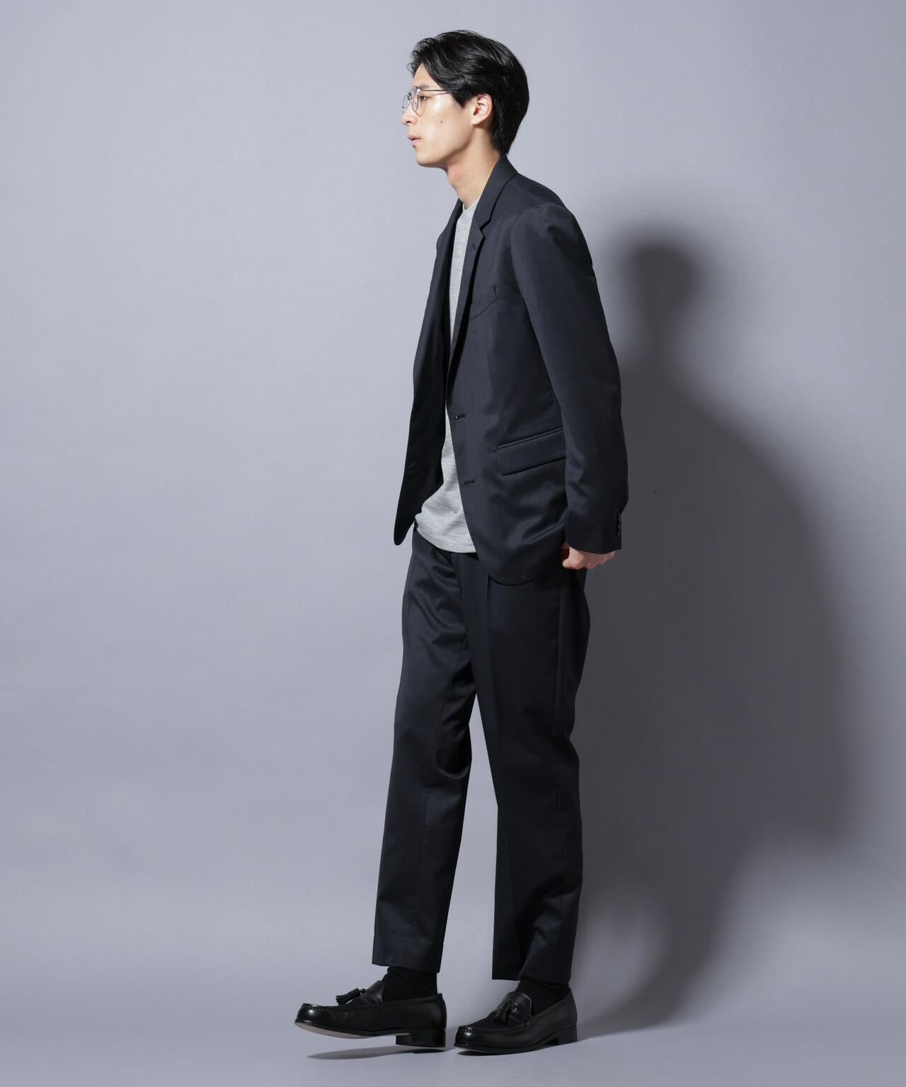 ｢Damerino Select｣ RENU(R)T/Wシャドーチェックジャケット（セットアップ可） 6685217208