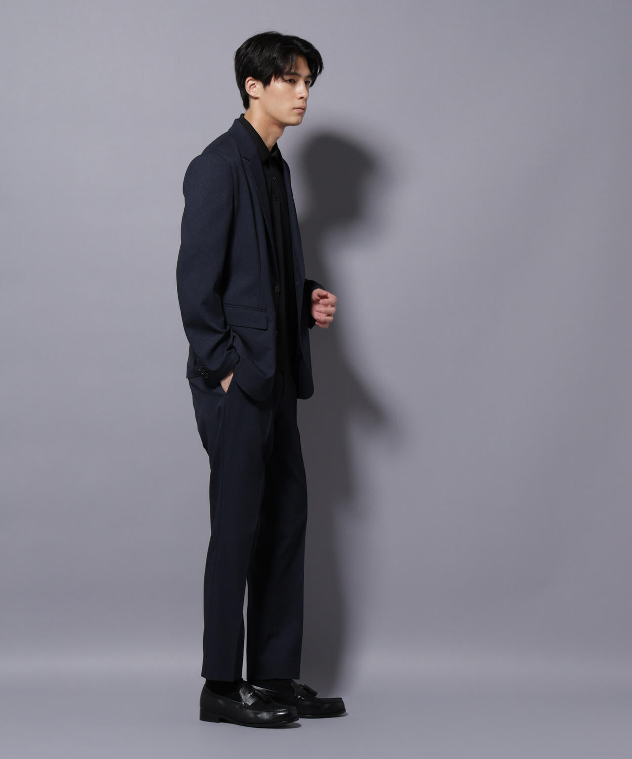 ｢Damerino｣LANATEC(R)シャークスキンセットアップ防シワ形態安定 6685218201