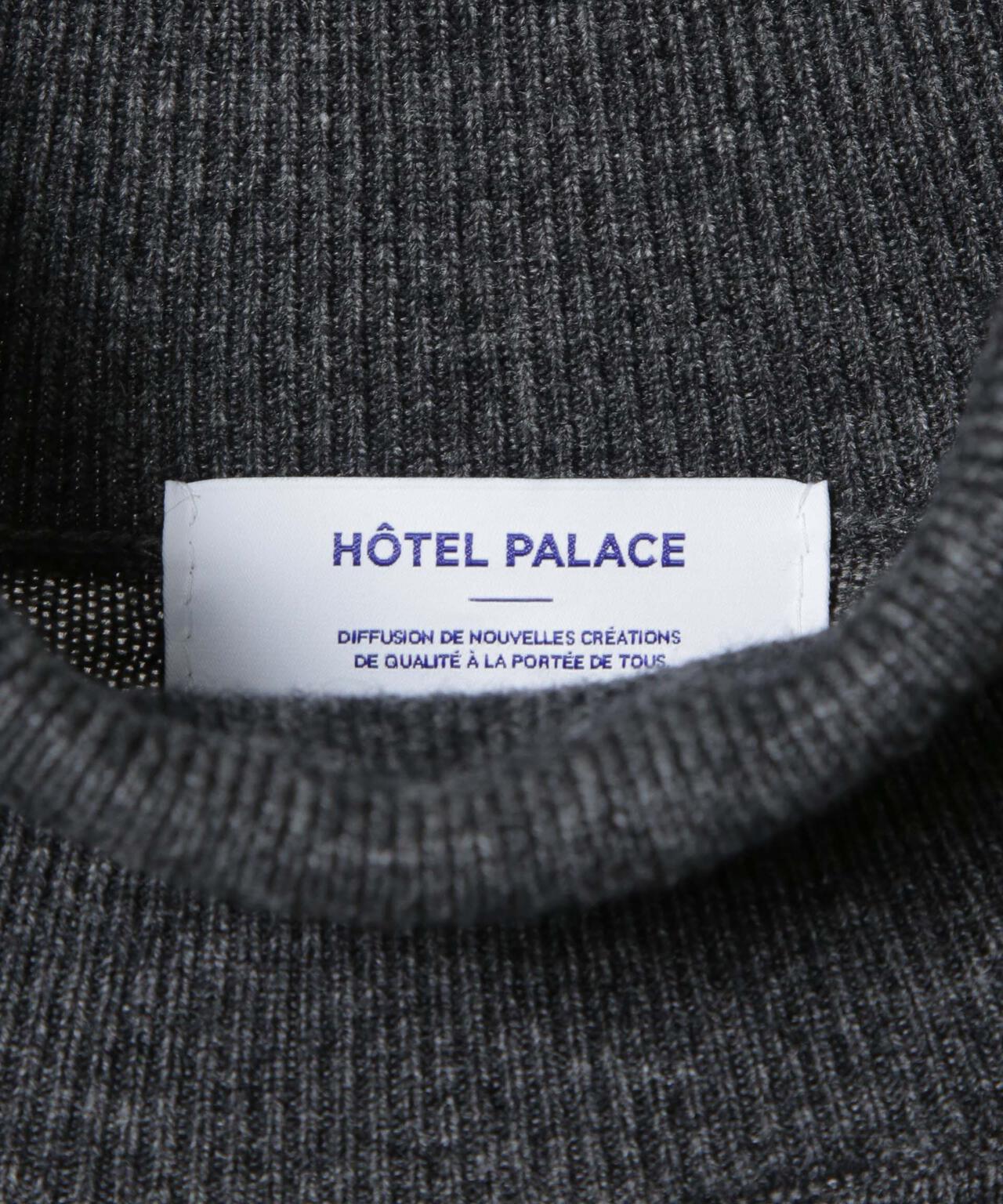 ｢HOTEL PALACE｣ ショルダーデザインステッチタートルネックニット 6685222213