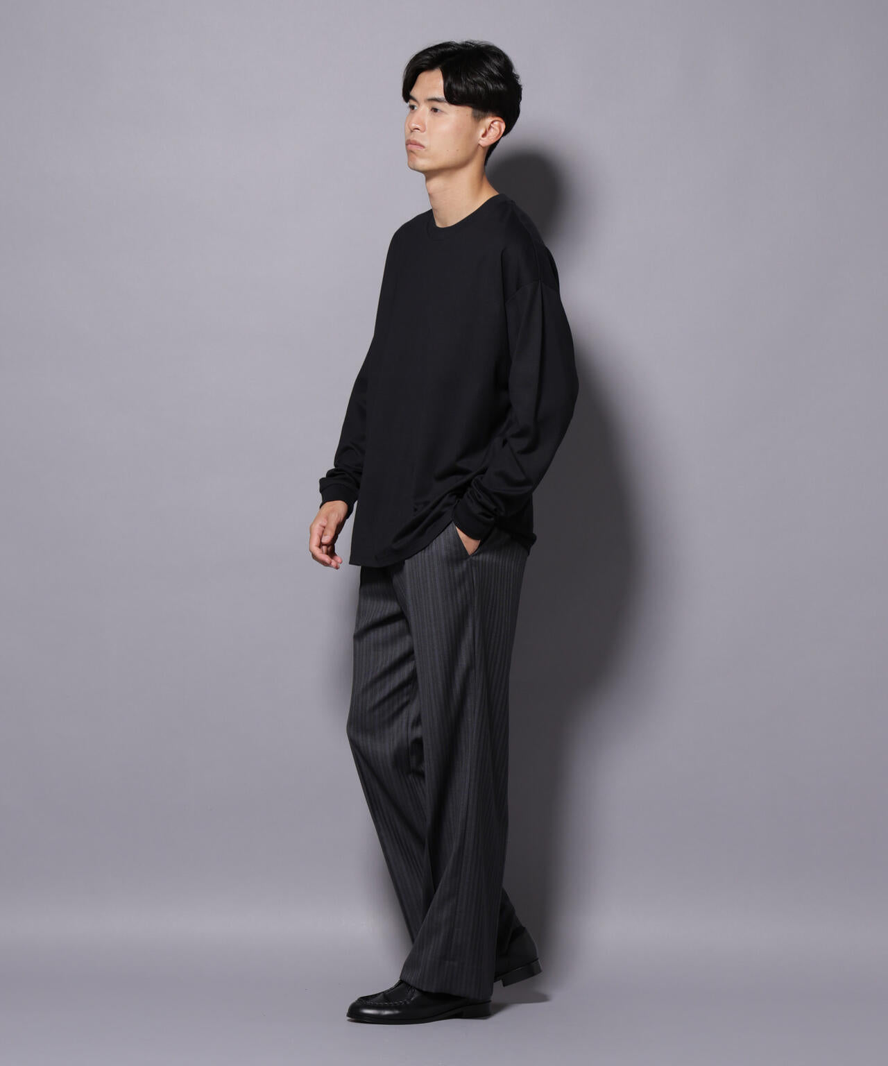 Anti Soaked(R)  汗染み防止 クルーネック ビッグシルエット Tシャツ 6685223208