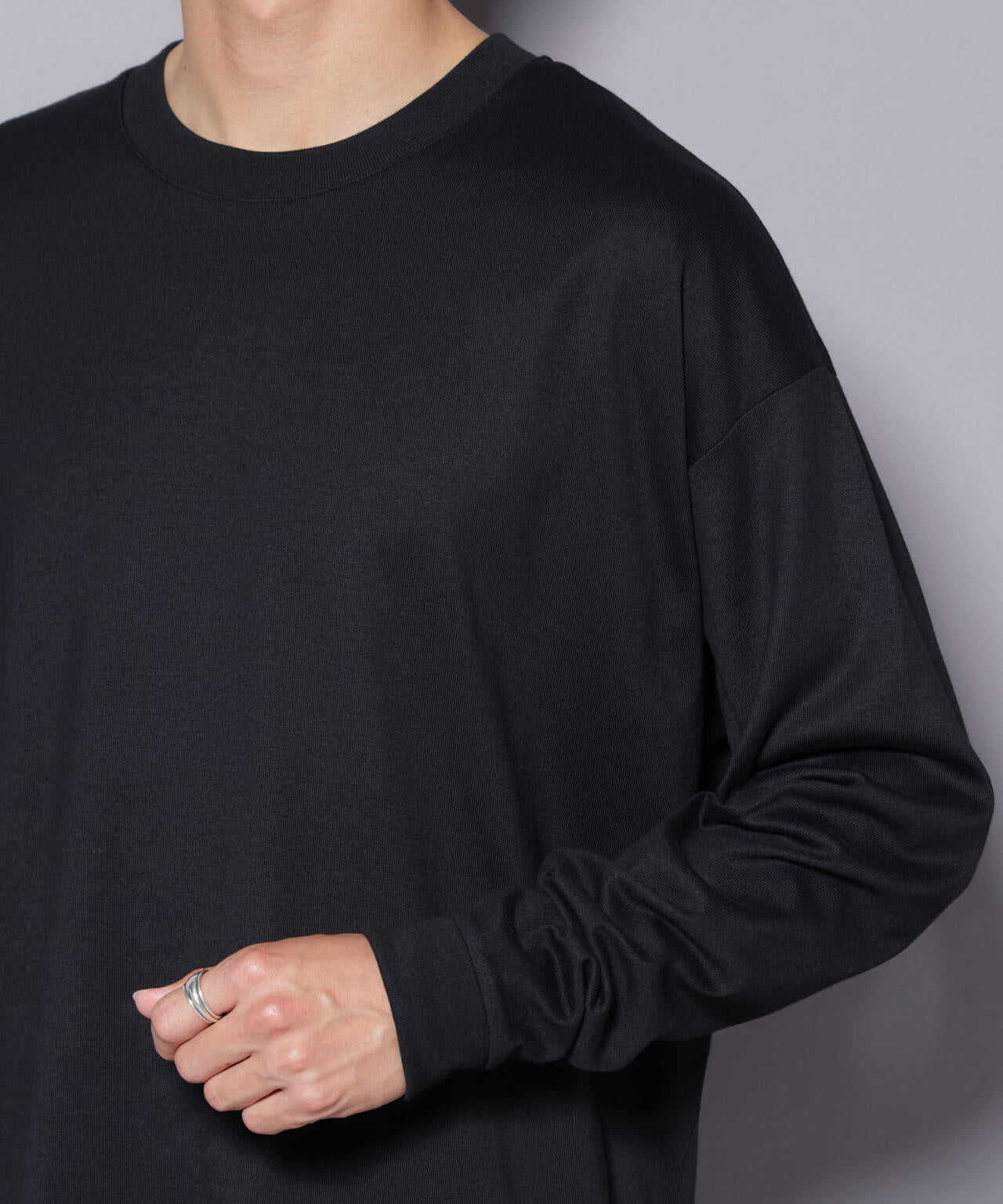 Anti Soaked(R)  汗染み防止 クルーネック ビッグシルエット Tシャツ 6685223208