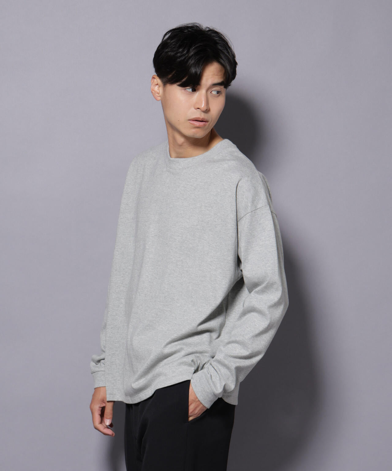 Anti Soaked(R)  汗染み防止 クルーネック ビッグシルエット Tシャツ 6685223208