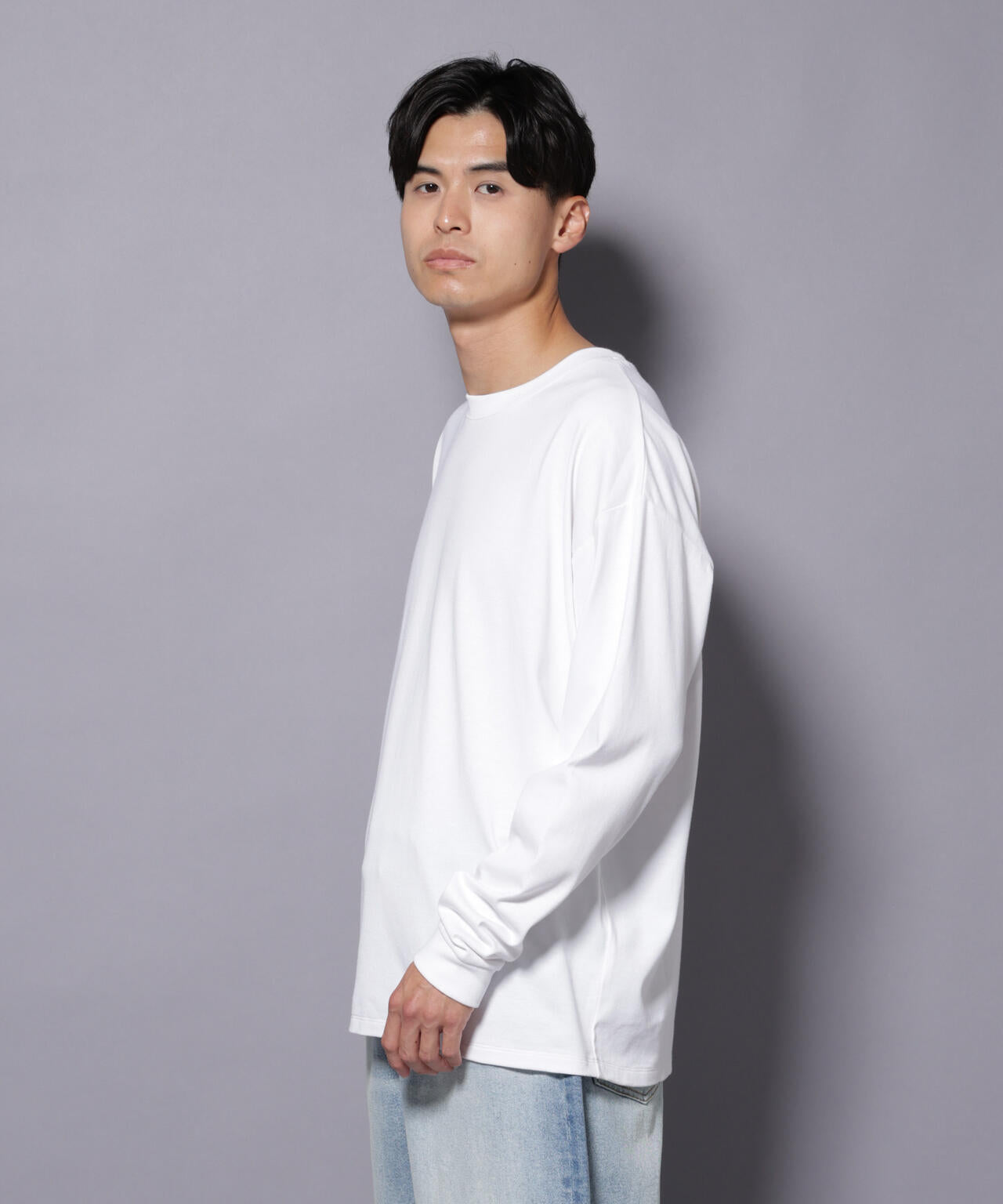 Anti Soaked(R)  汗染み防止 クルーネック ビッグシルエット Tシャツ 6685223208