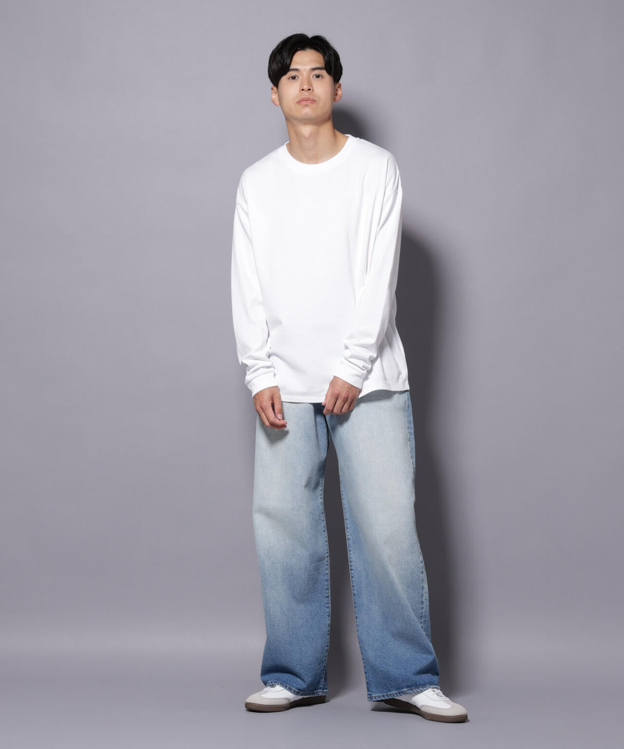 Anti Soaked(R)  汗染み防止 クルーネック ビッグシルエット Tシャツ 6685223208