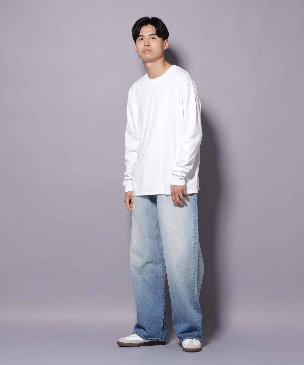 Anti Soaked(R)  汗染み防止 クルーネック ビッグシルエット Tシャツ 6685223208