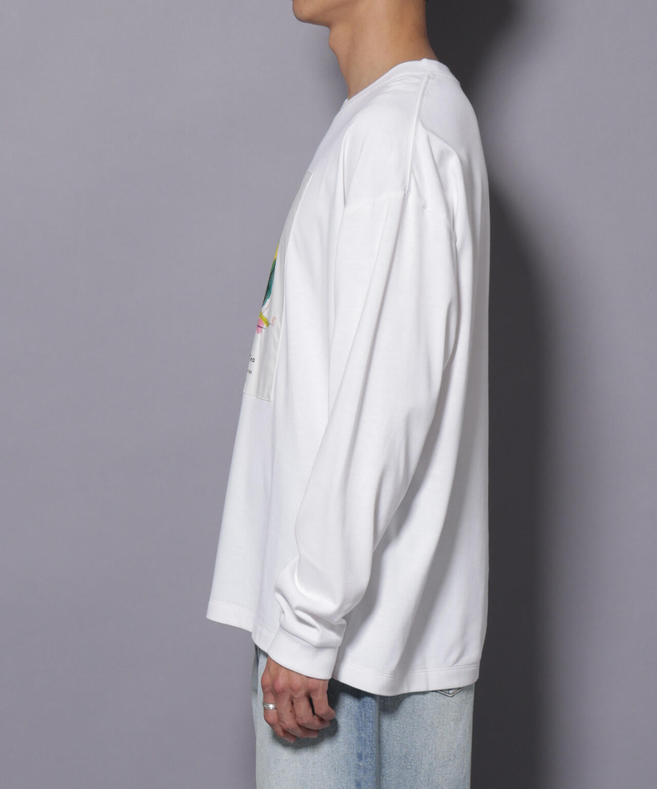 Anti Soaked(R)×SUNCHAIポートレート汗染み防止 Ｔシャツ長袖 6685223210