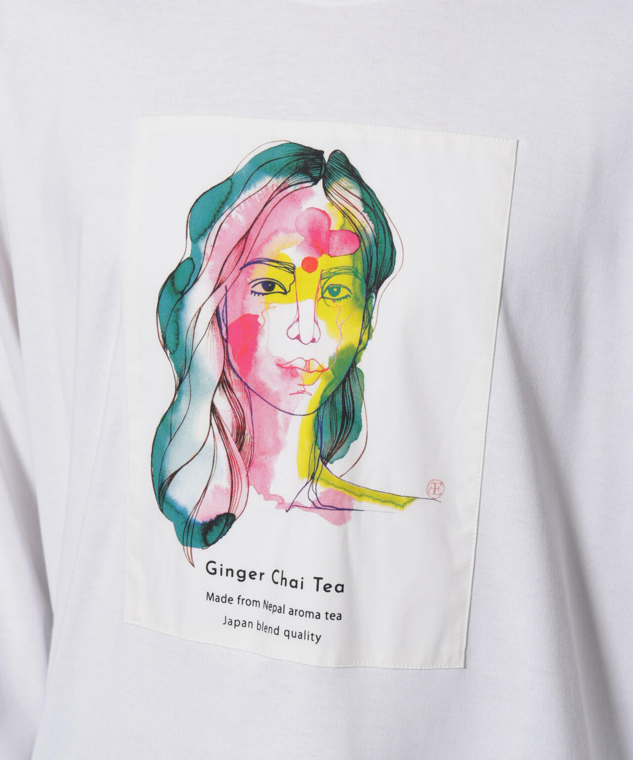 Anti Soaked(R)×SUNCHAIポートレート汗染み防止 Ｔシャツ長袖 6685223210