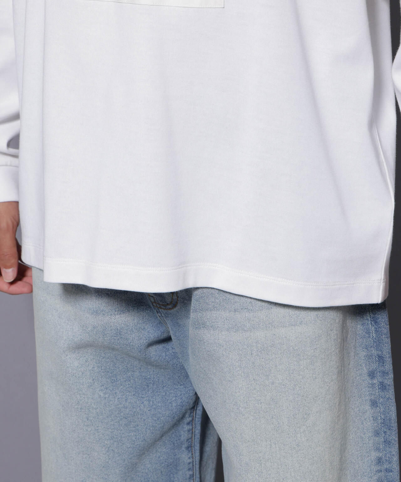 Anti Soaked(R)×SUNCHAIポートレート汗染み防止 Ｔシャツ長袖 6685223210