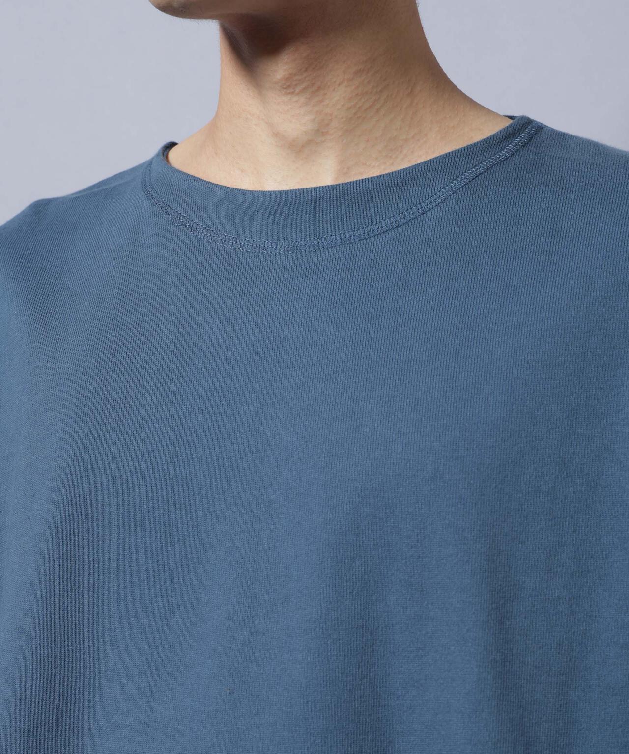 天竺ヘビーコットンボートネックＴシャツ 長袖 6685223212