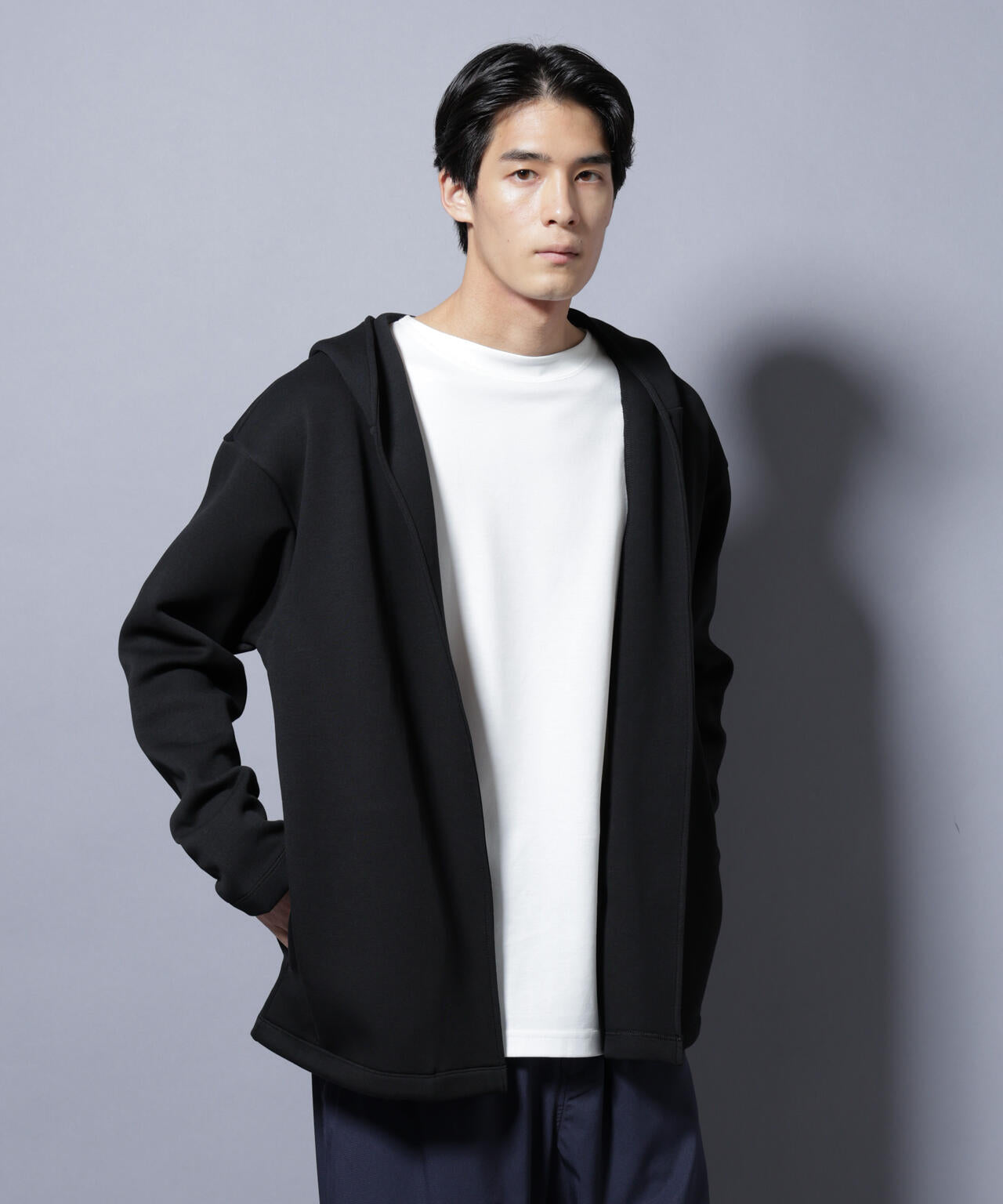 ダンボール 着流しフーディー 6685223233