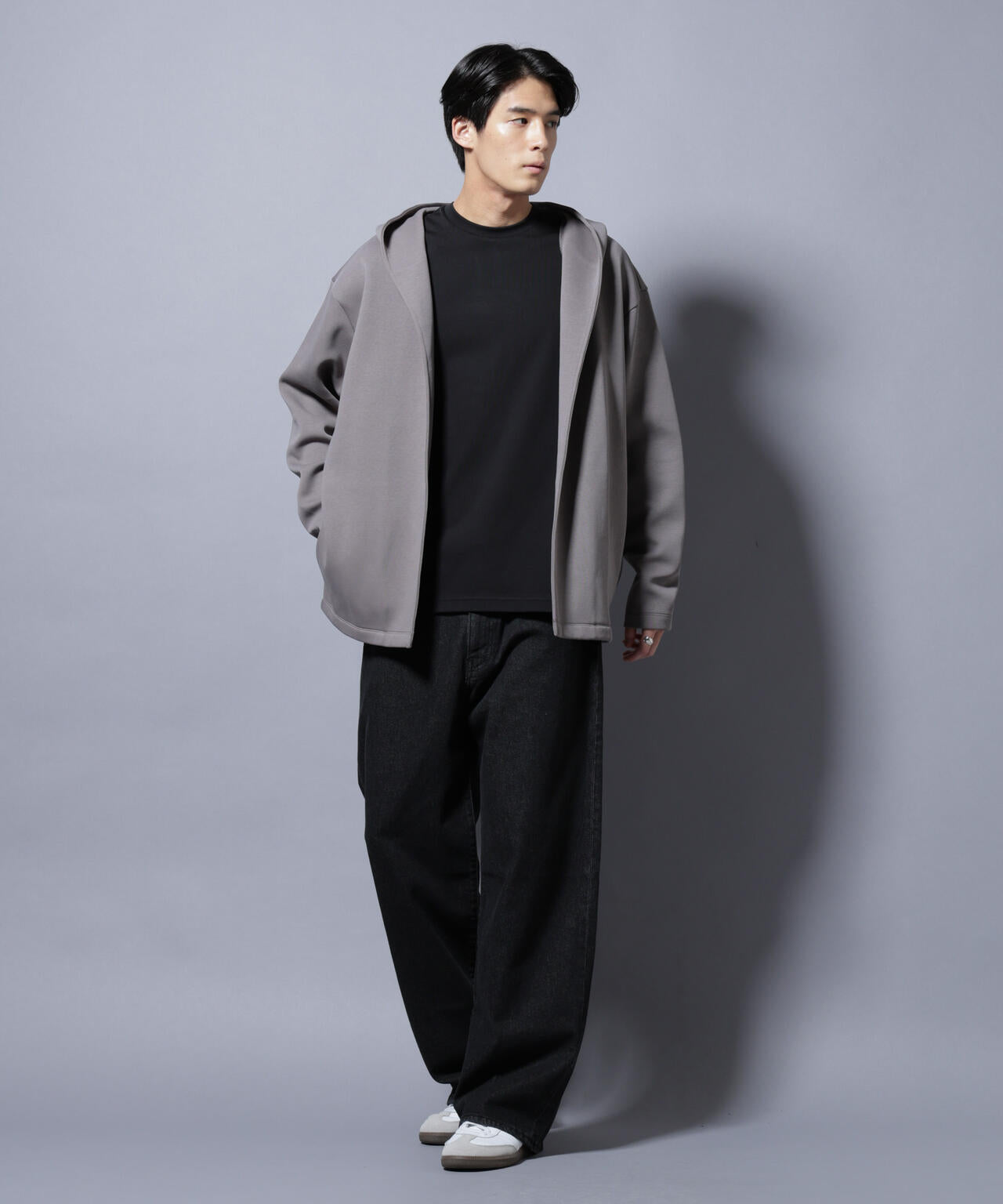 ダンボール 着流しフーディー 6685223233