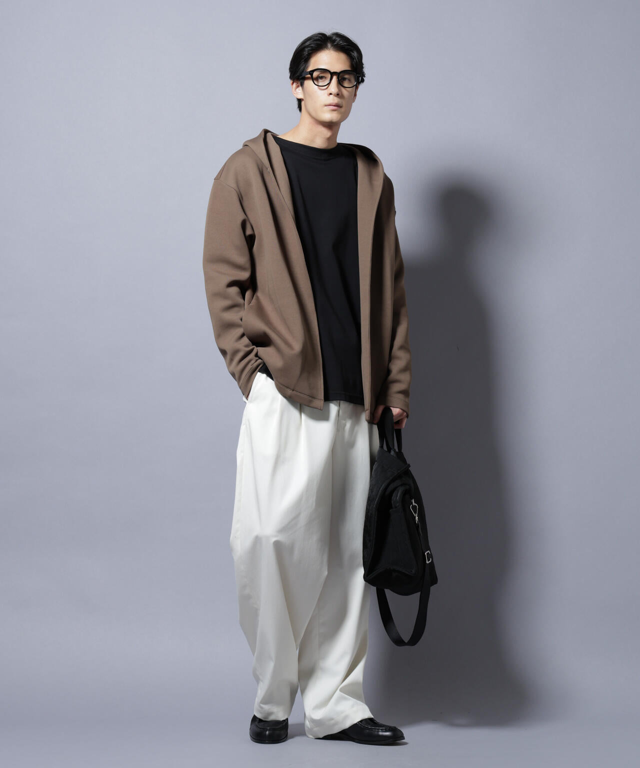 ダンボール 着流しフーディー 6685223233