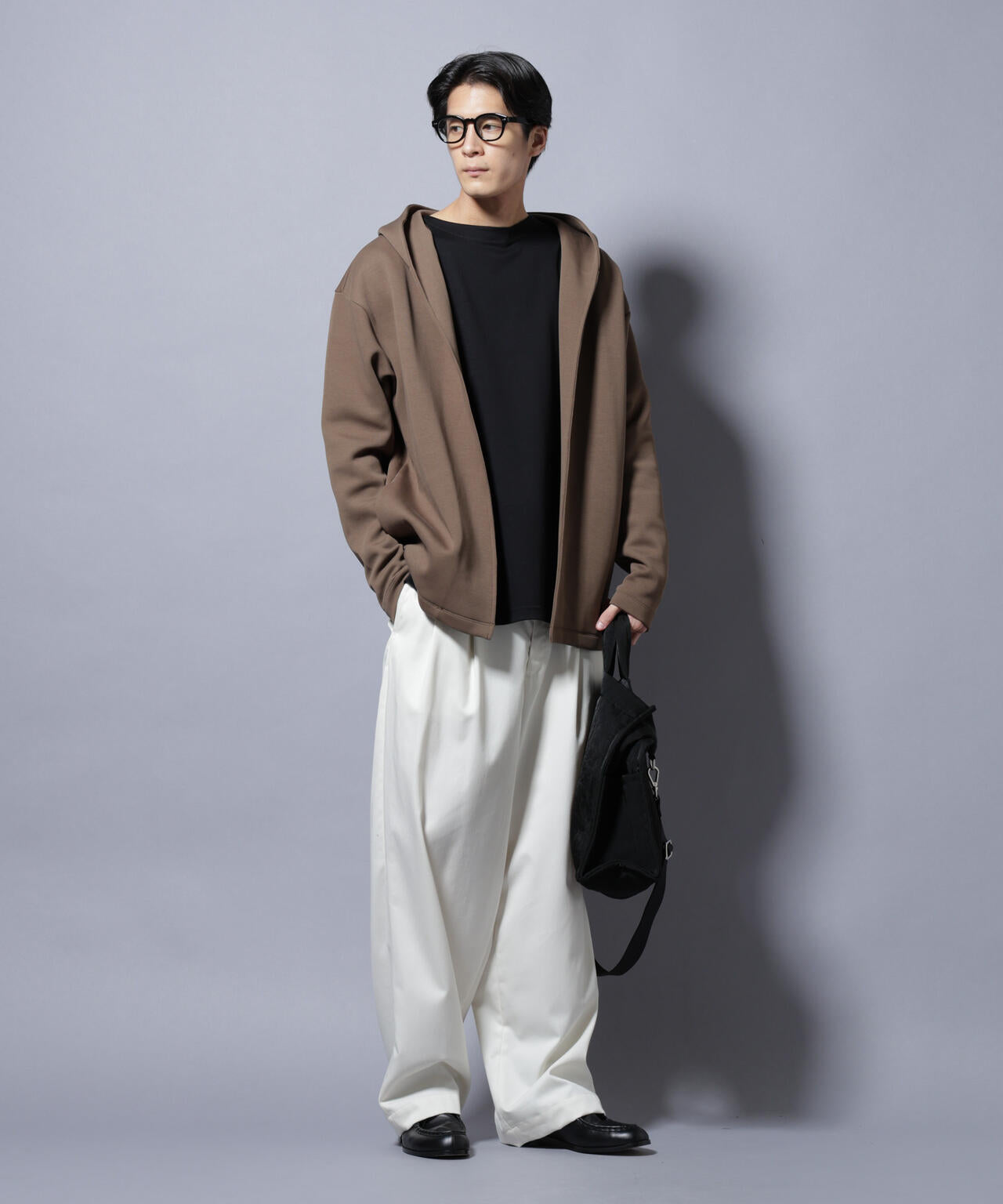 ダンボール 着流しフーディー 6685223233