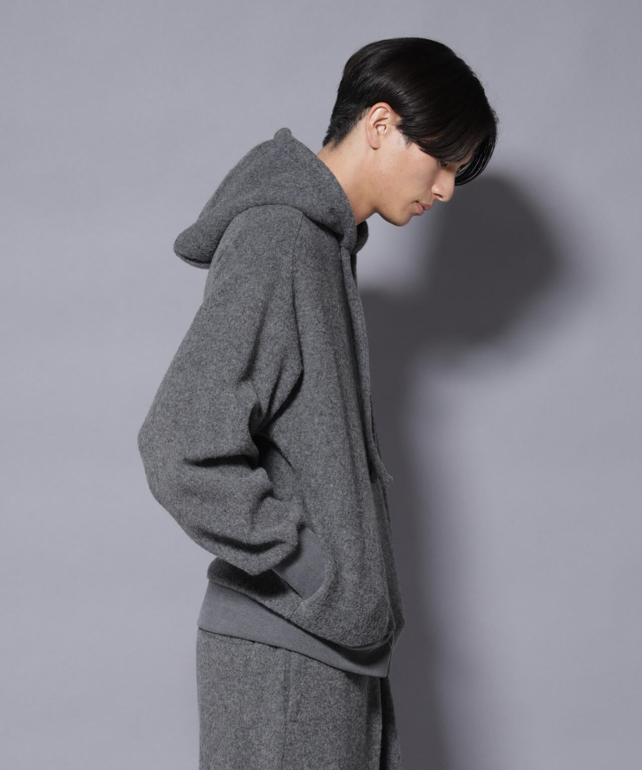 MIYATA×NANO JAPANMADE ウール/コットン パーカー 6685223242