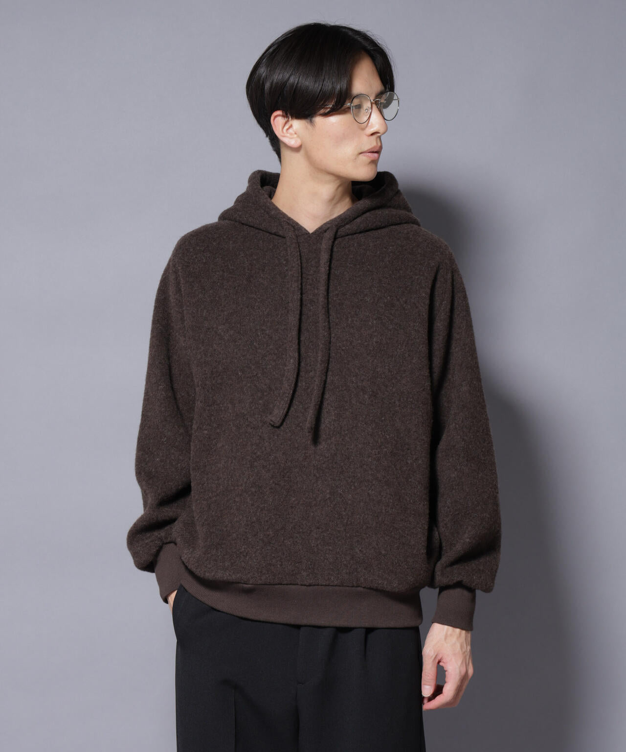 MIYATA×NANO JAPANMADE ウール/コットン パーカー 6685223242