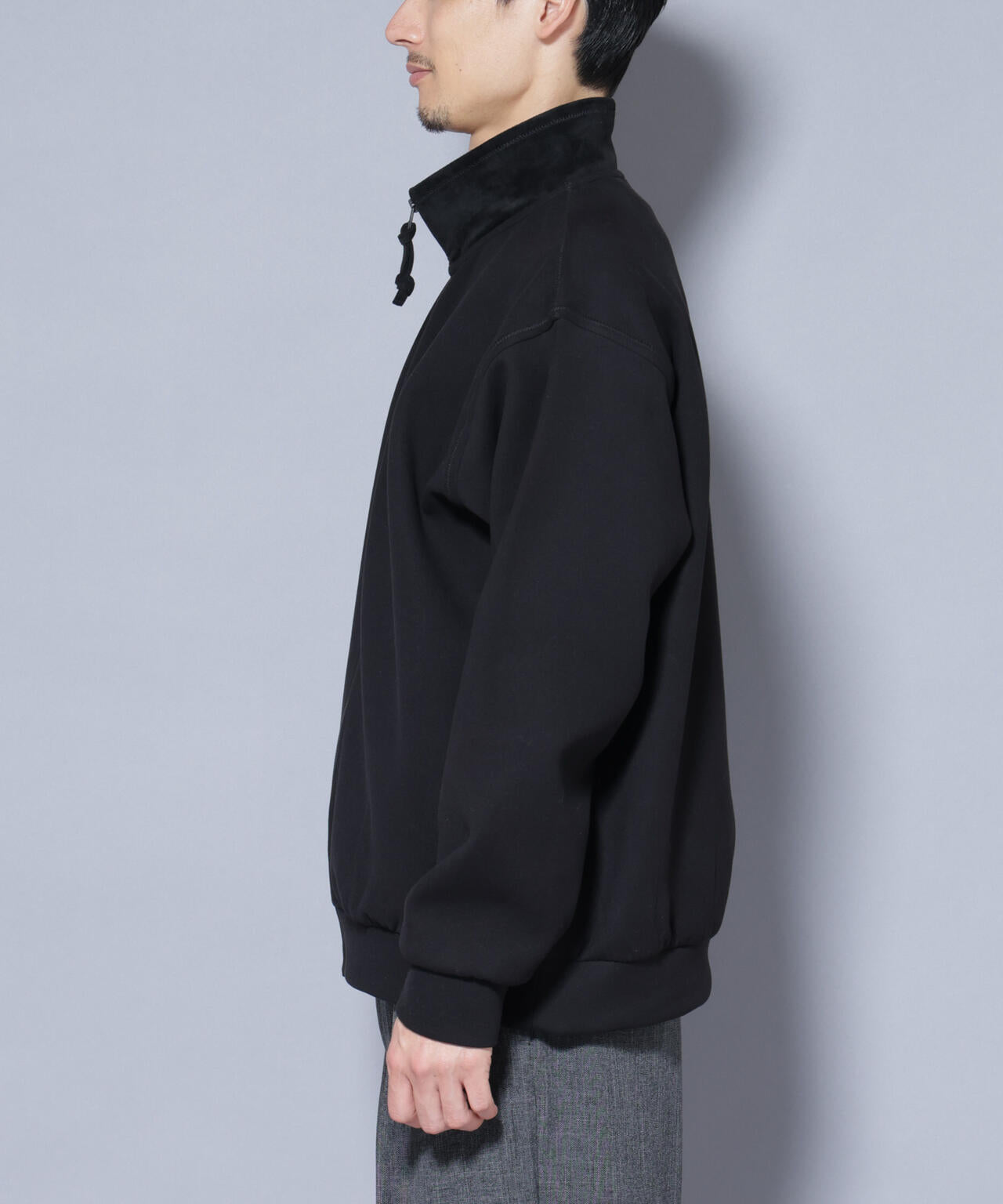 スーパーストレッチブラッシュドポンチブルゾン 6685223246