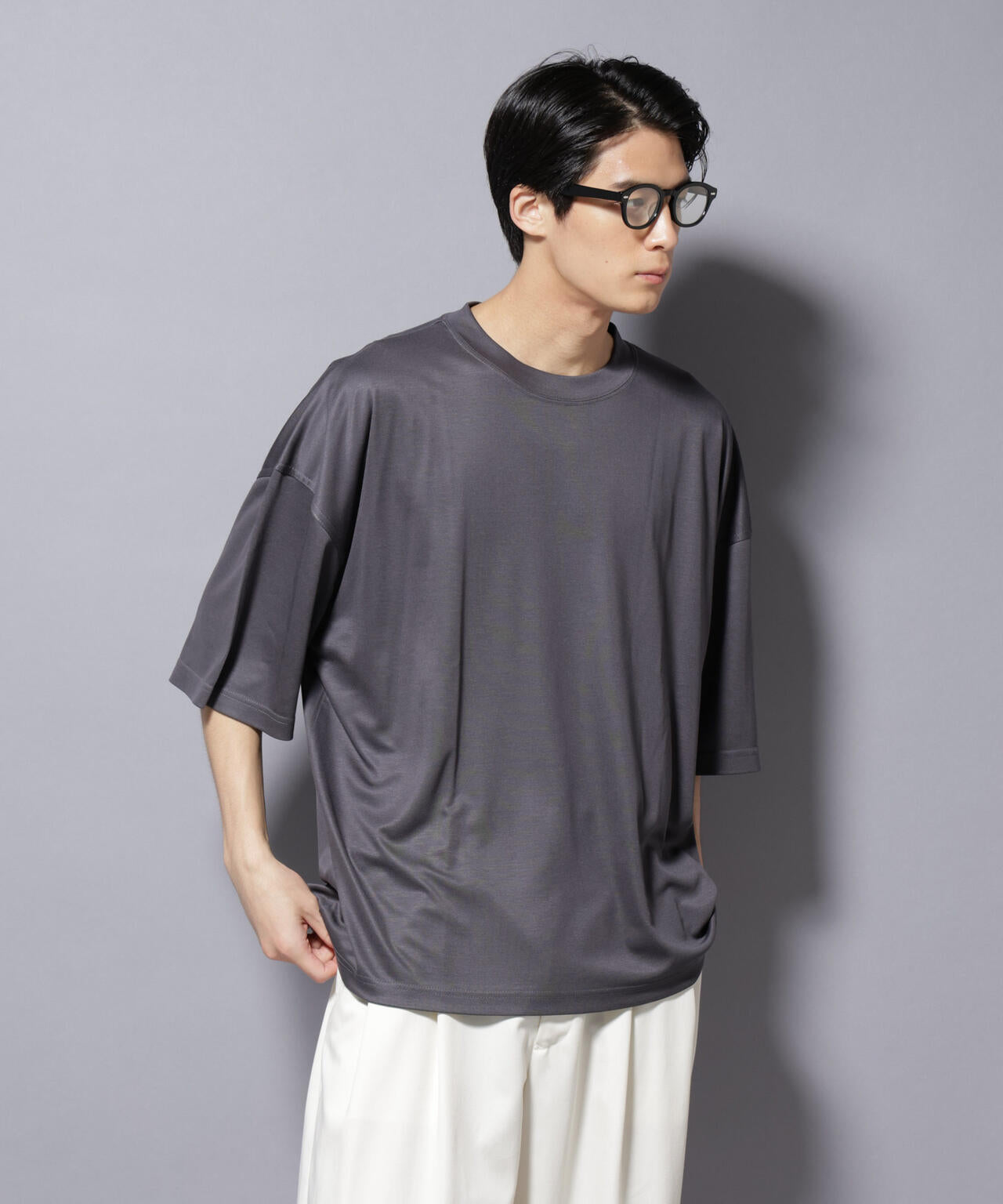 MIYATA×NANO JAPAN MADE キュプラ混 Tシャツ 6685224208