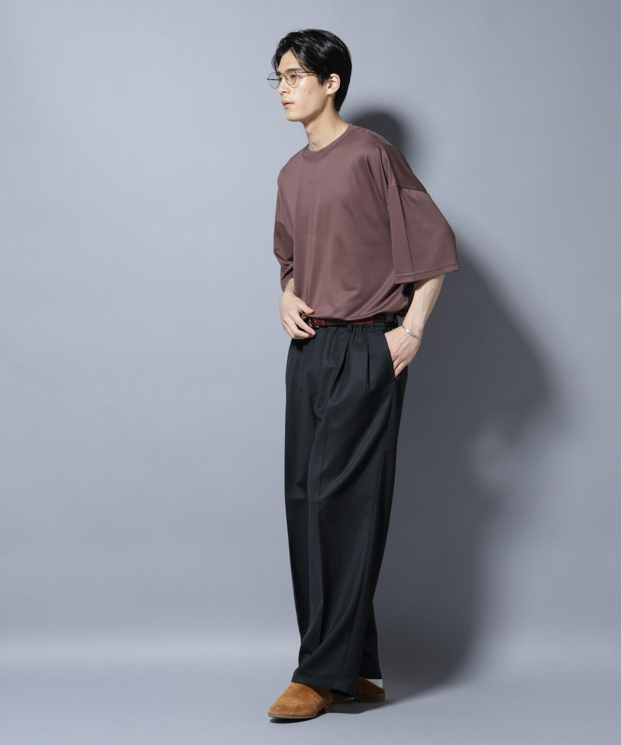 MIYATA×NANO JAPAN MADE キュプラ混 Tシャツ 6685224208