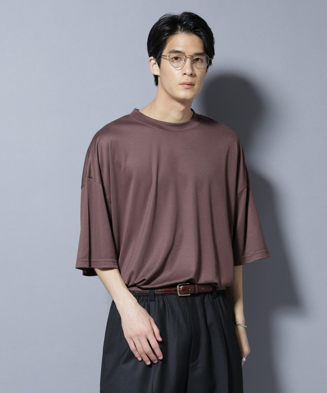 MIYATA×NANO JAPAN MADE キュプラ混 Tシャツ 6685224208