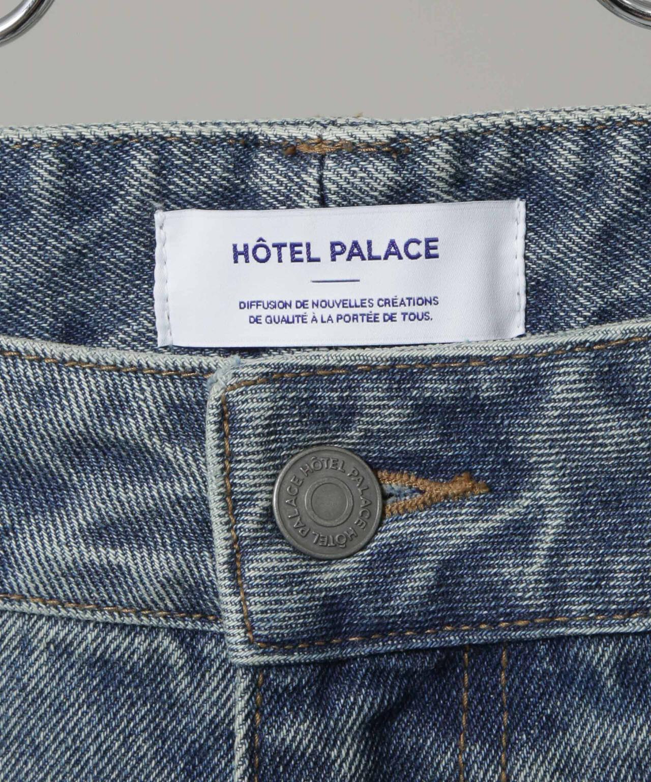 ｢HOTEL PALACE｣ フェードデニム ルーズシルエットパンツ 6685227213