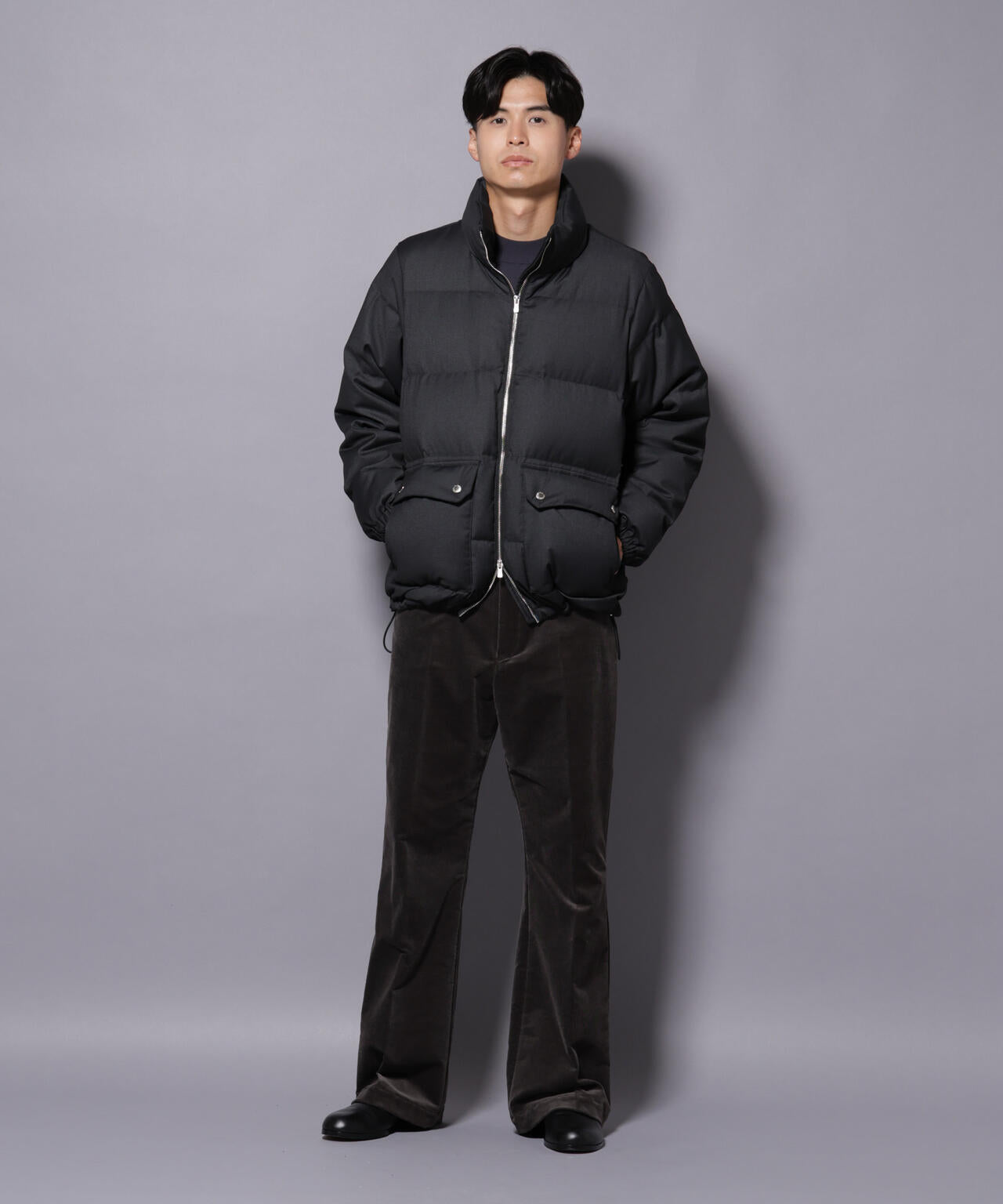 AIRコーデュロイ ライトフレアパンツ/STRETCH（セットアップ可） 6685227226