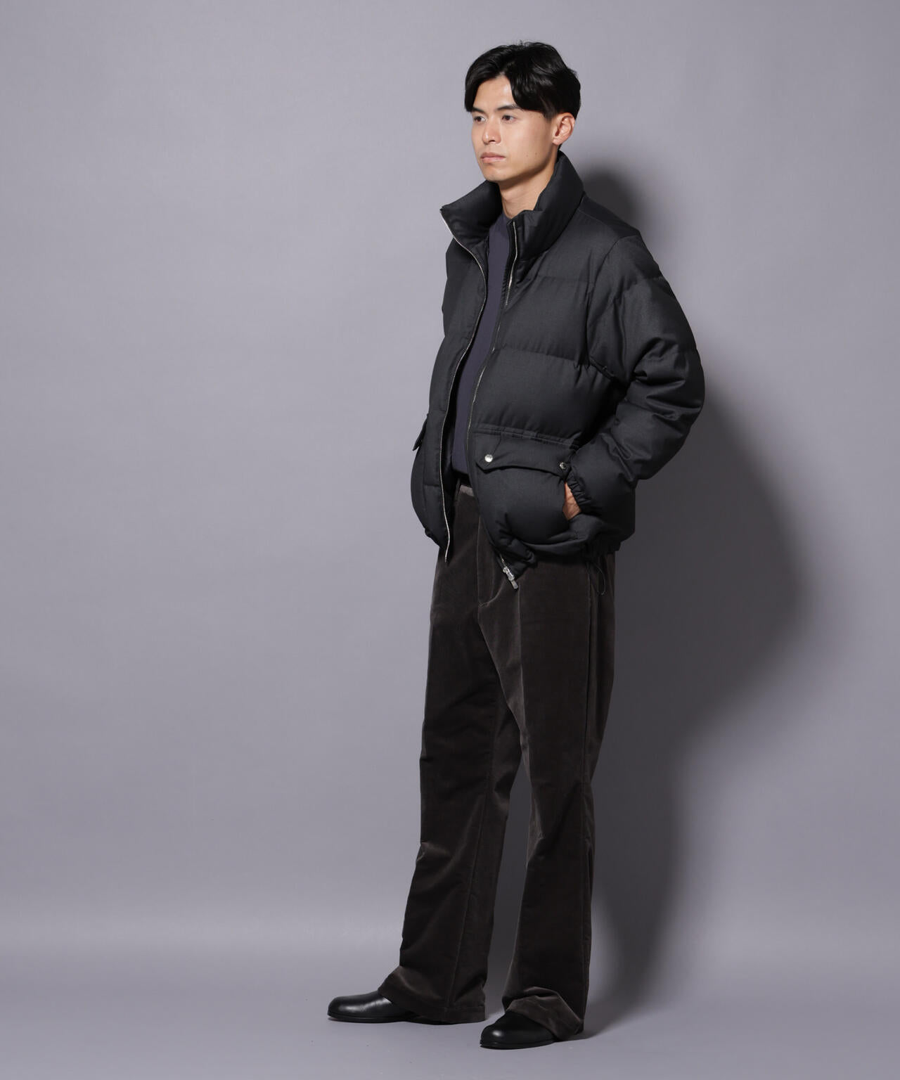 AIRコーデュロイ ライトフレアパンツ/STRETCH（セットアップ可） 6685227226