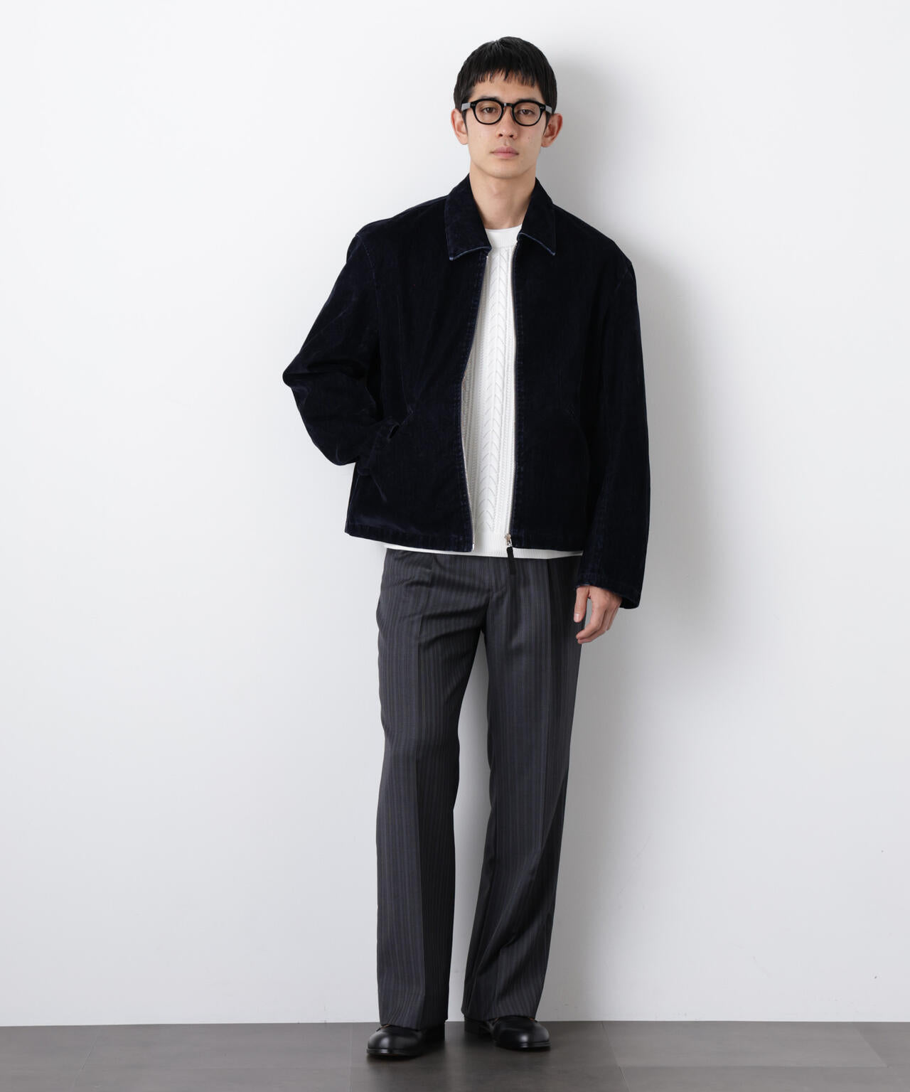 フロッキーデニム スポーツジャケット 6686112207