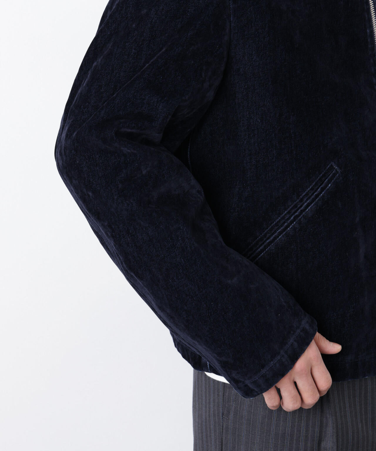 フロッキーデニム スポーツジャケット 6686112207