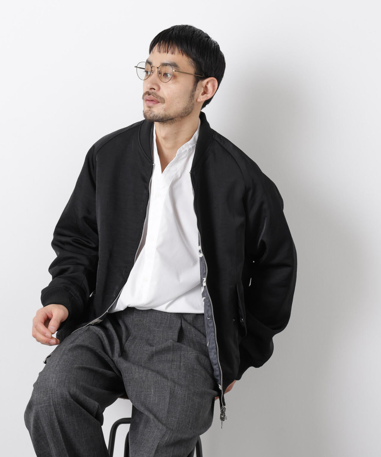 リバーシブル MA-1