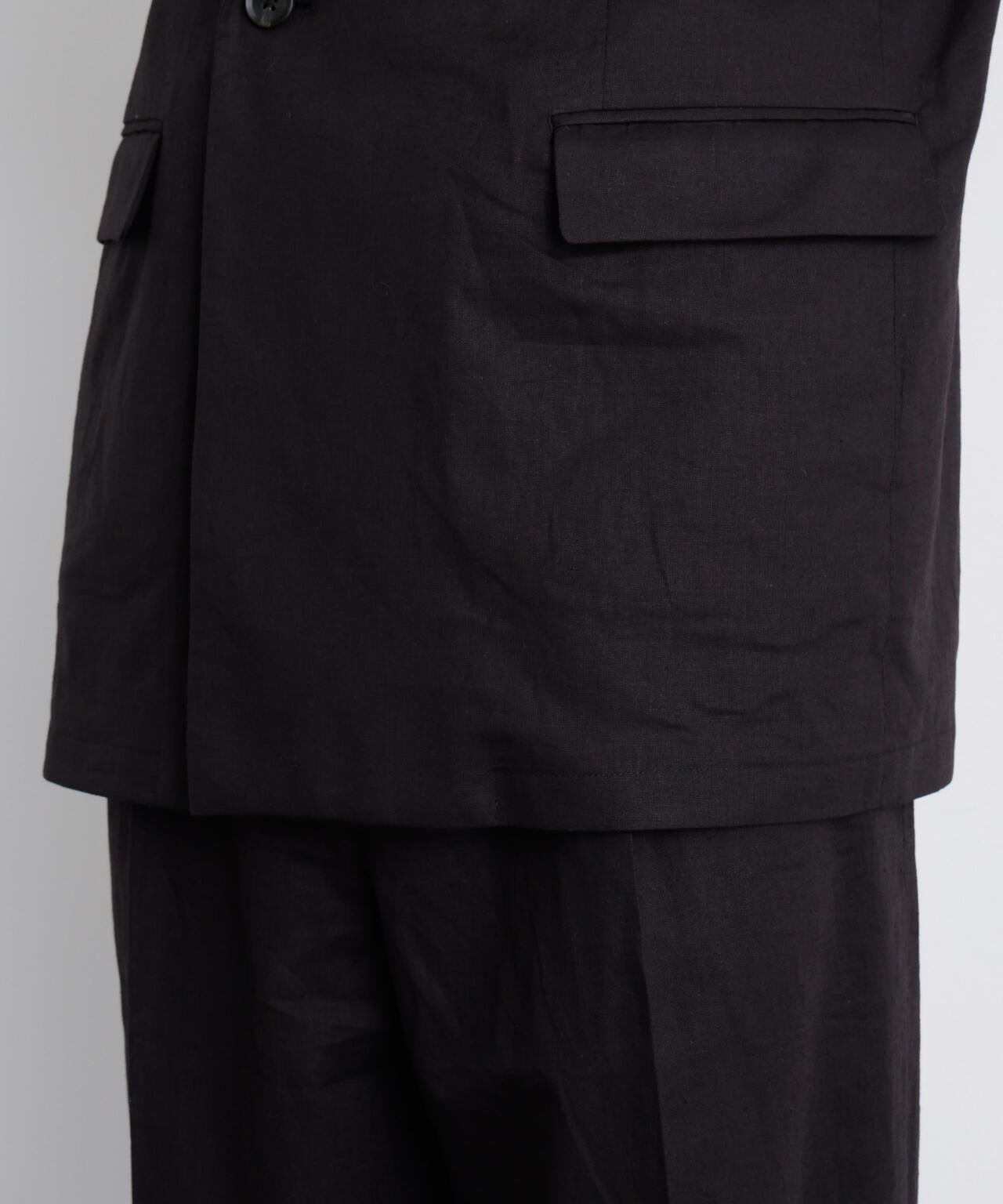 ｢FRENCH LINEN｣ リネンコットンセミダブルJK（セットアップ可） 6686116203