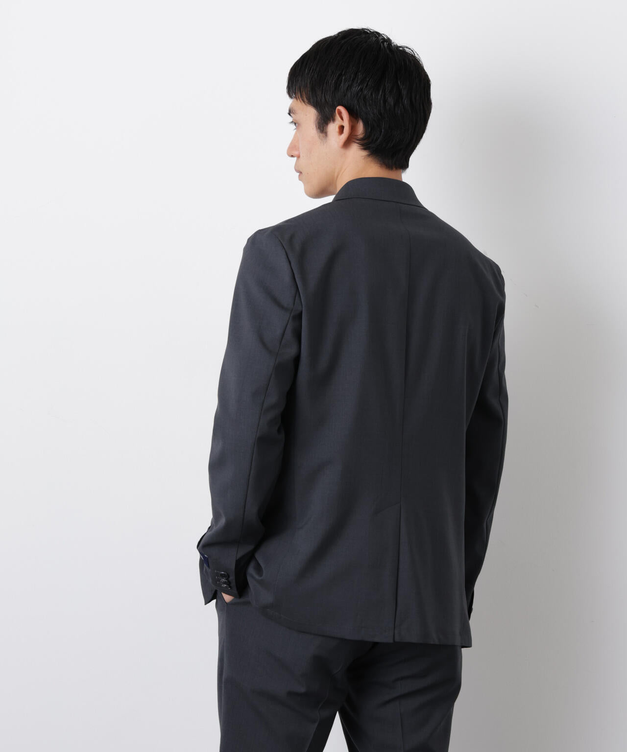 ｢DamerinoSelect｣JAPANfabricウールストレッチジャケット（セットアップ可） 6686117201