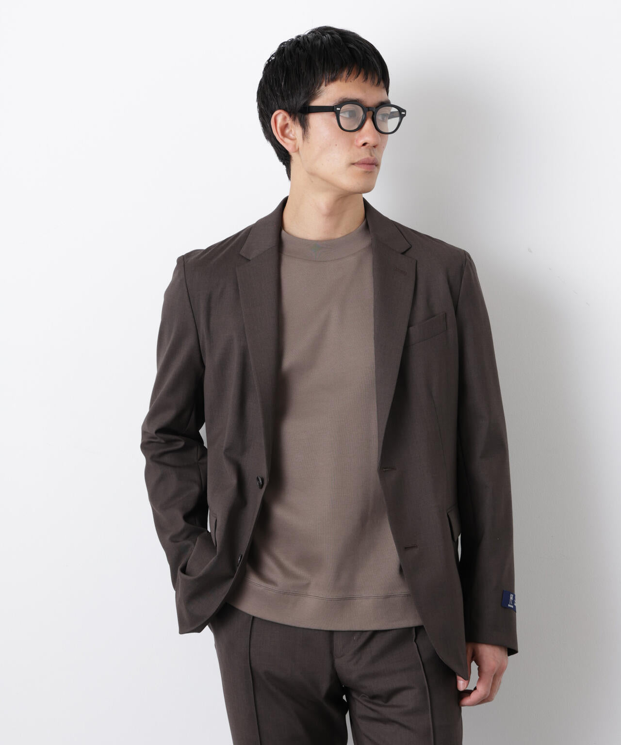 ｢DamerinoSelect｣JAPANfabricウールストレッチジャケット（セットアップ可） 6686117201