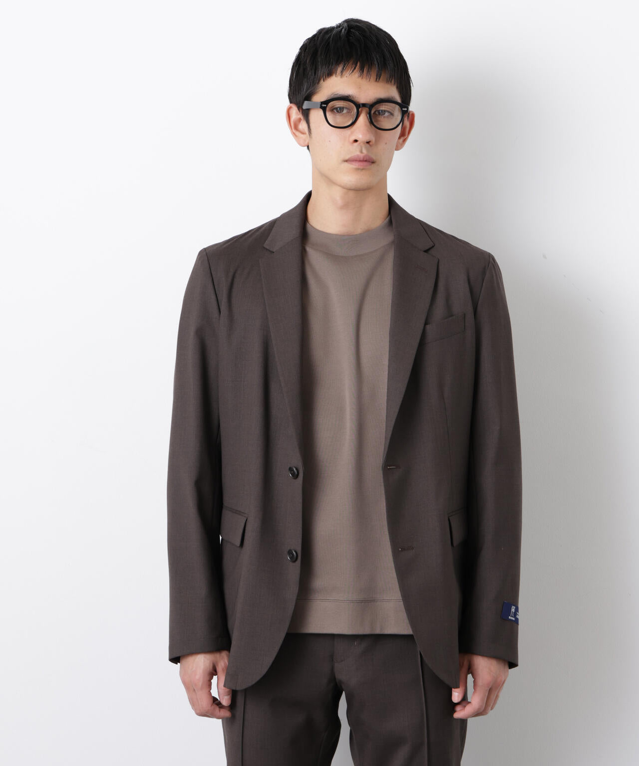 ｢DamerinoSelect｣JAPANfabricウールストレッチジャケット（セットアップ可）