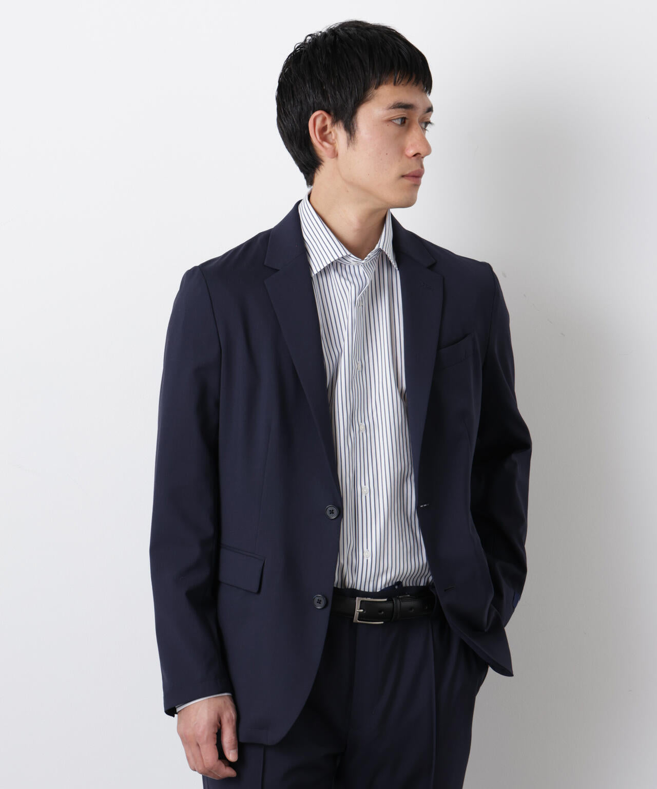 ｢DamerinoSelect｣JAPANfabricウールストレッチジャケット（セットアップ可） 6686117201