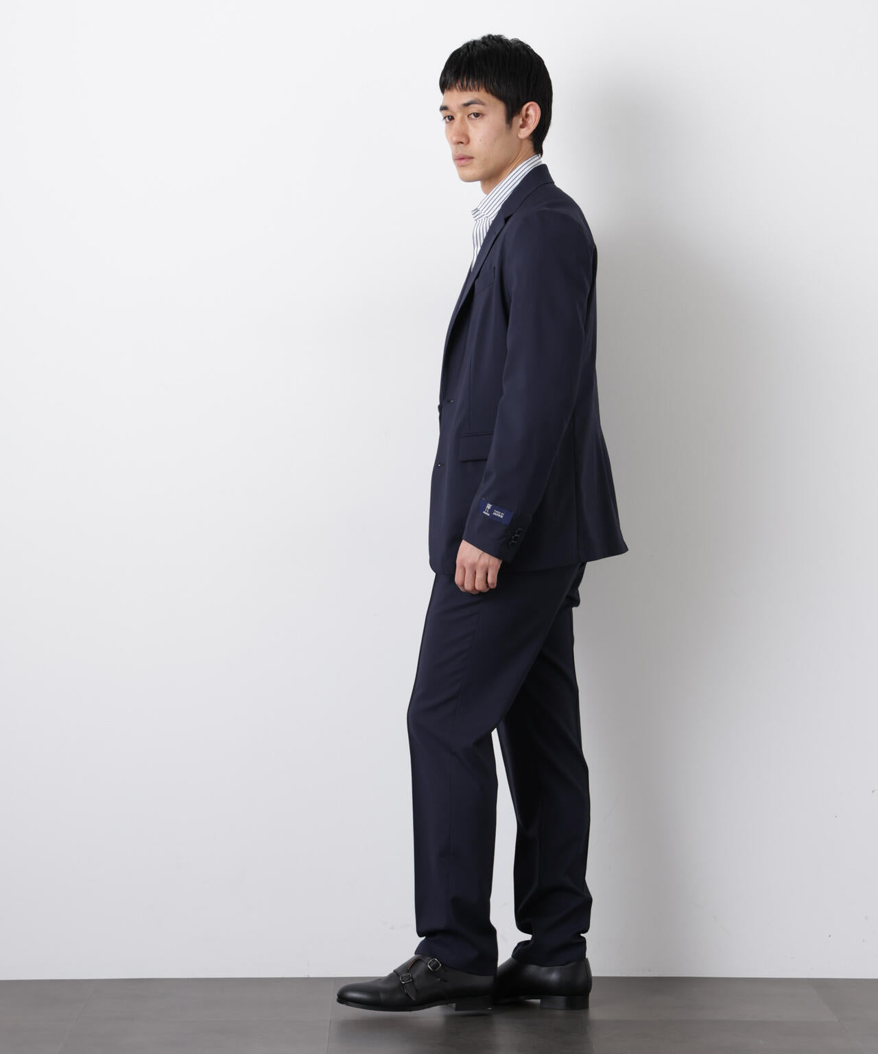 ｢DamerinoSelect｣JAPANfabricウールストレッチジャケット（セットアップ可） 6686117201