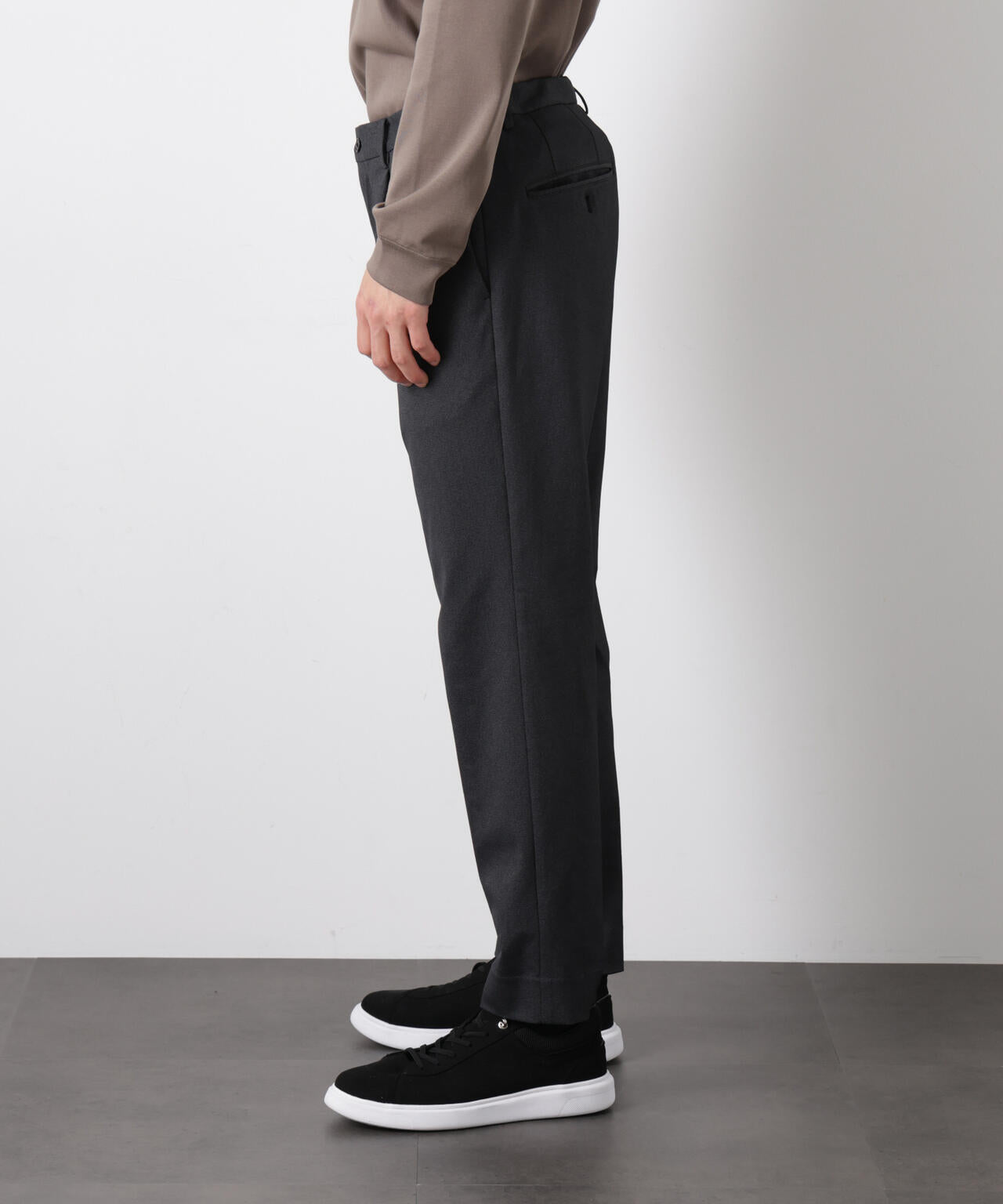 【大人気セットアップ】｢Damerino｣ 軽量ジャージーデニムライクストレッチセットアップ 6686118202