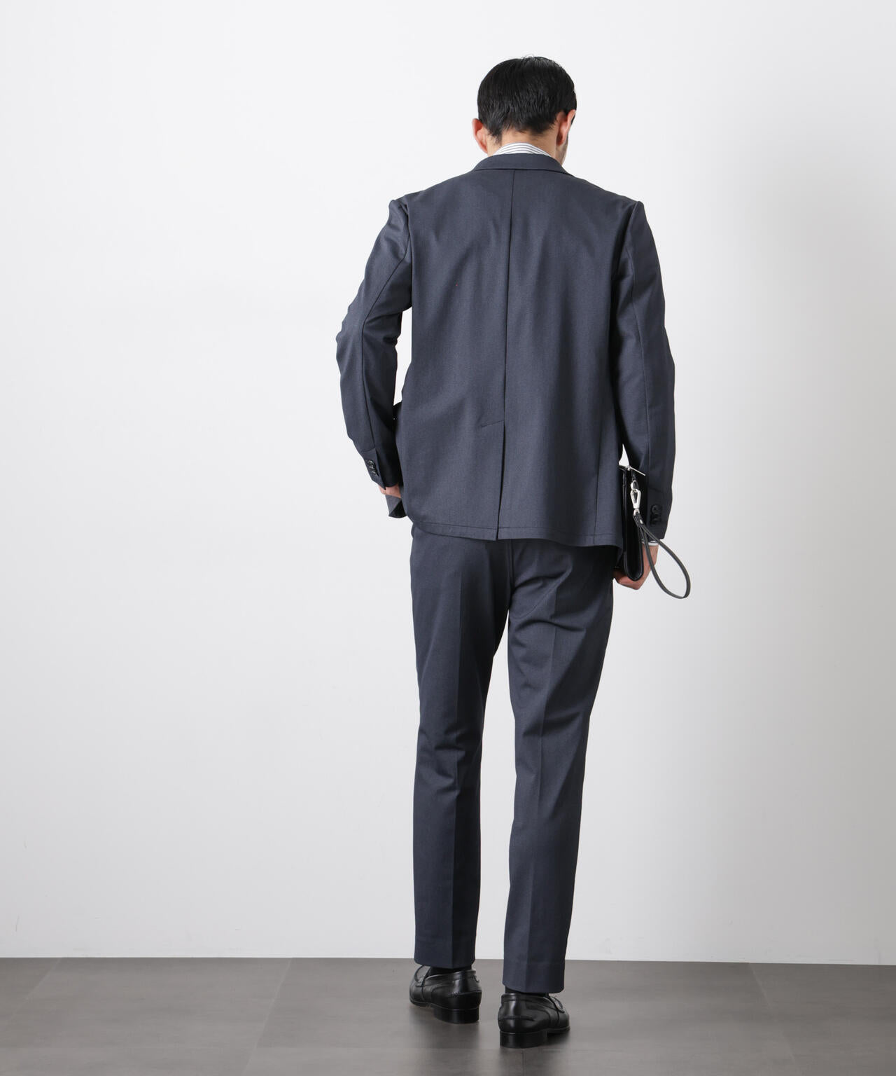 【大人気セットアップ】｢Damerino｣ 軽量ジャージーデニムライクストレッチセットアップ 6686118202