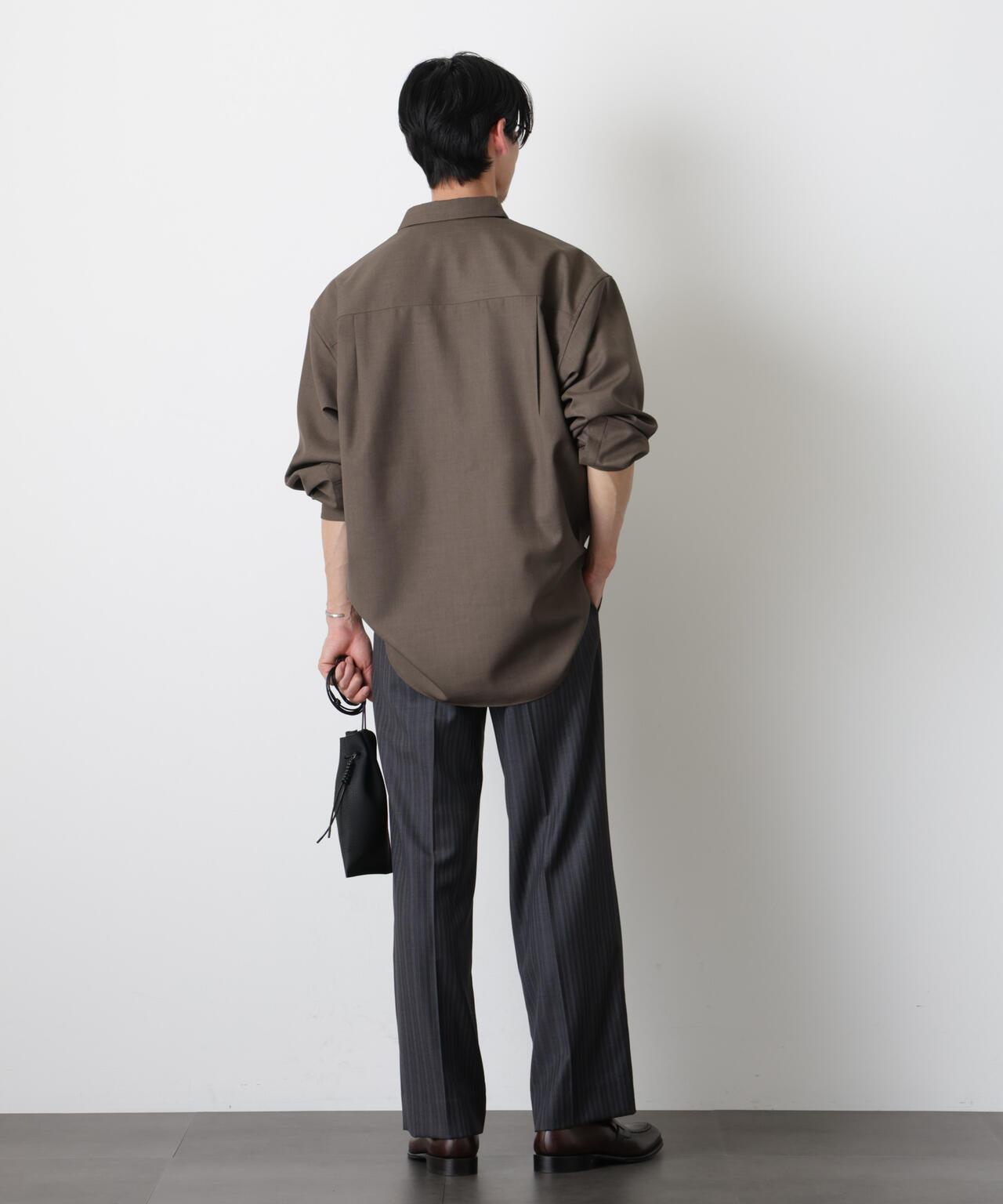 ｢Gavante｣ドライギャバレギュラーカラーシャツ 6686120204