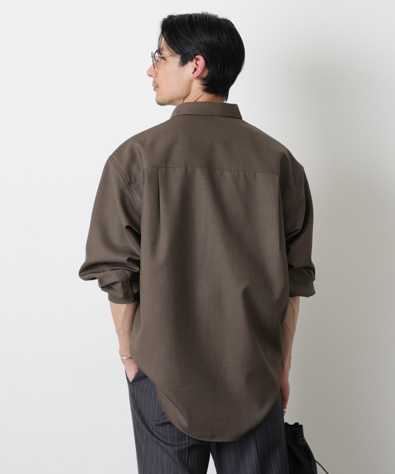 ｢Gavante｣ドライギャバレギュラーカラーシャツ 6686120204