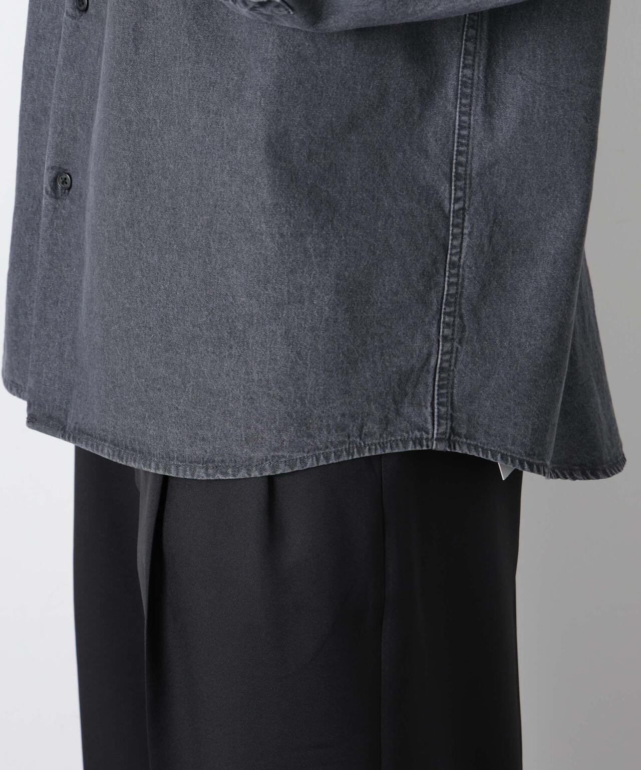 ｢OtoNANO｣大人のワイドシャツ デニムシャツ 長袖 6686120213