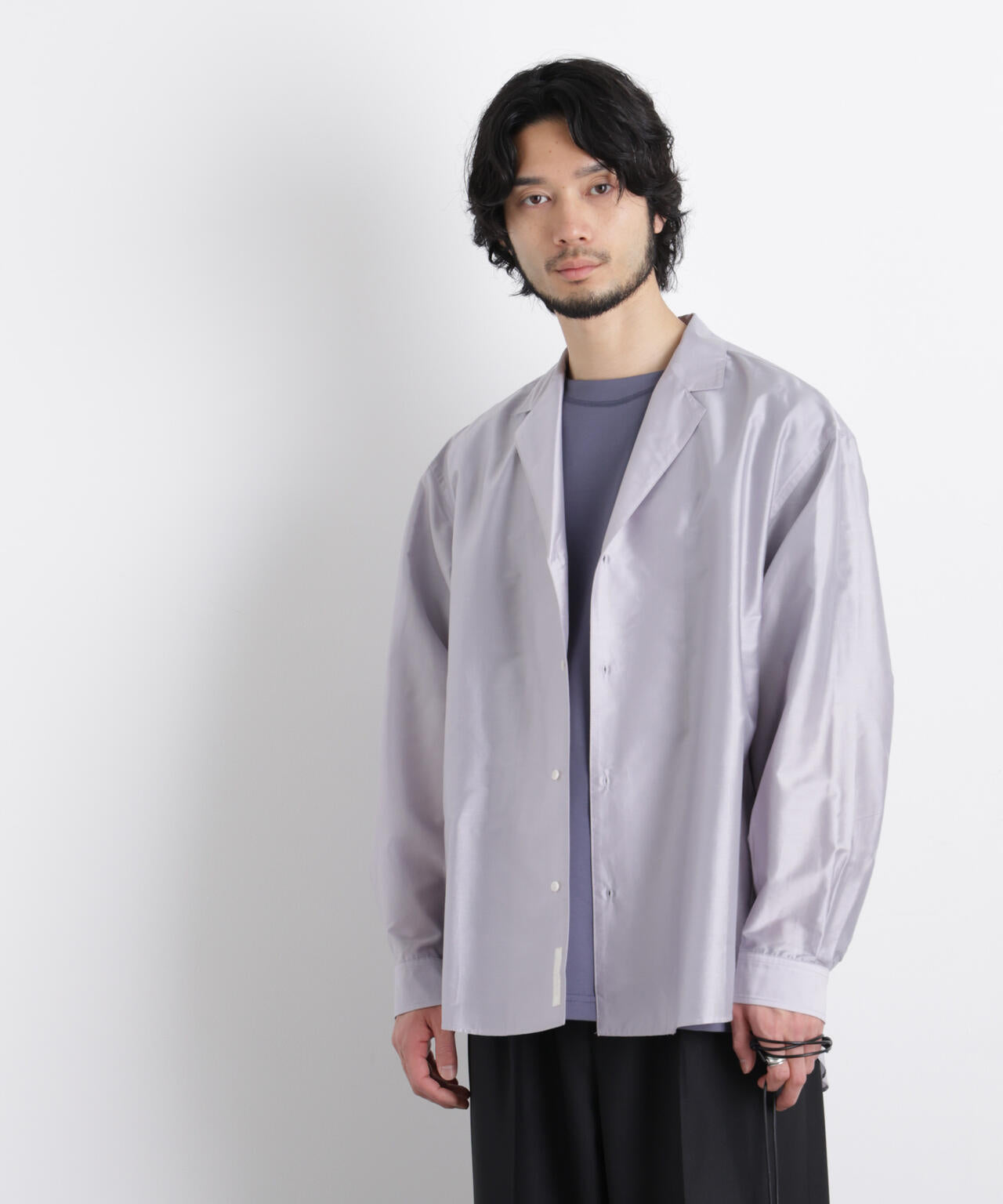 ｢OtoNANO｣ 大人のワイドシャツ テーラードカラーシャツ 6686120214