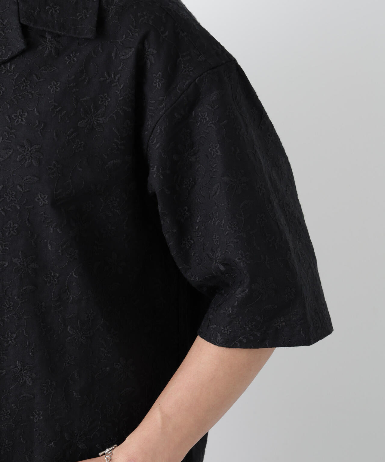 ｢OtoNANO｣×masoret総柄刺繍シャツ(セットアップ可) 6686121222