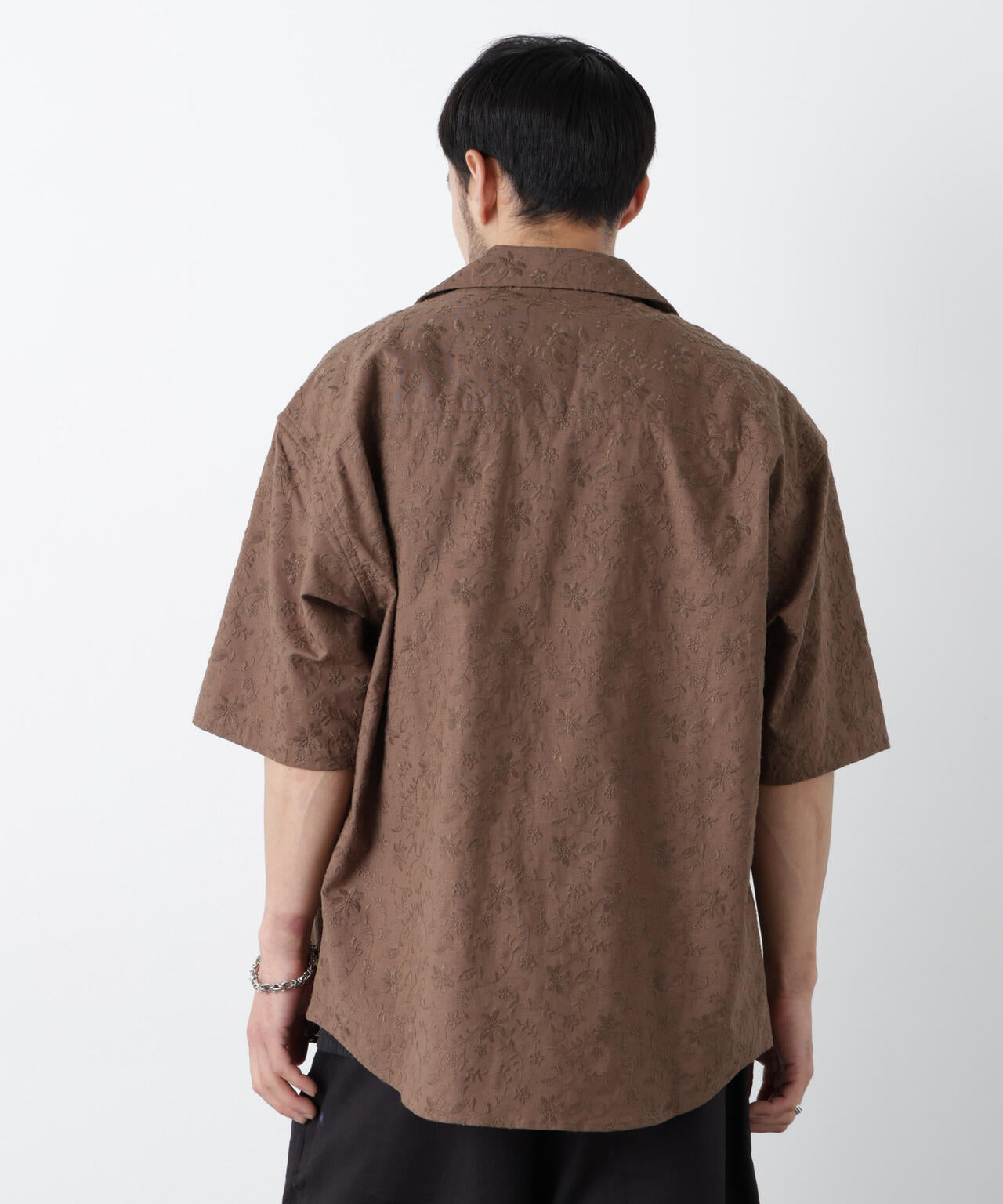 ｢OtoNANO｣×masoret総柄刺繍シャツ(セットアップ可) 6686121222
