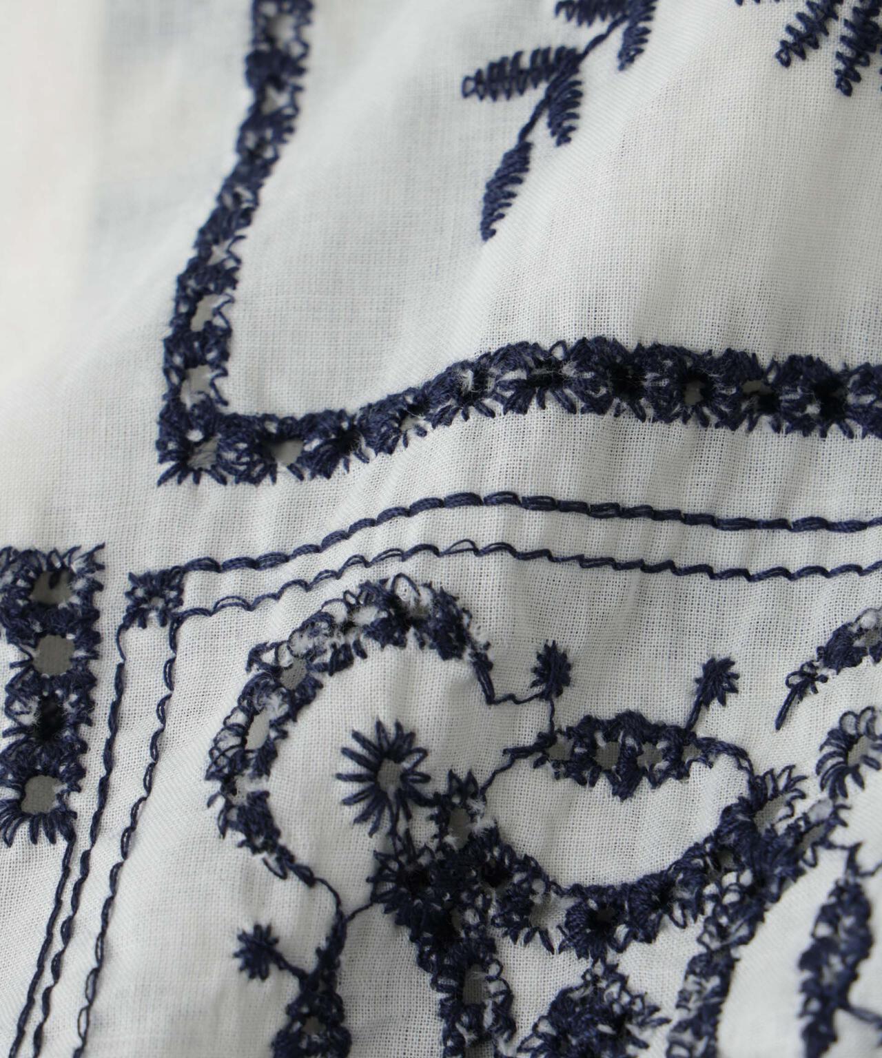 ｢OtoNANO｣×masoret アイレット刺繍シャツ 6686121224