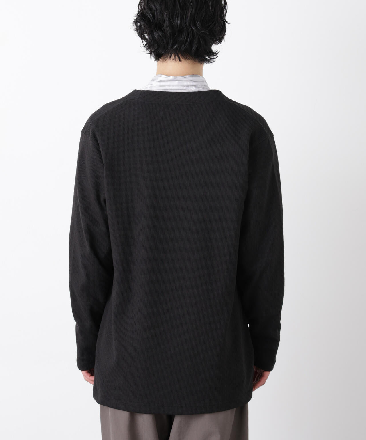 リンクスジャガードトッパーカーディガン 6686123211