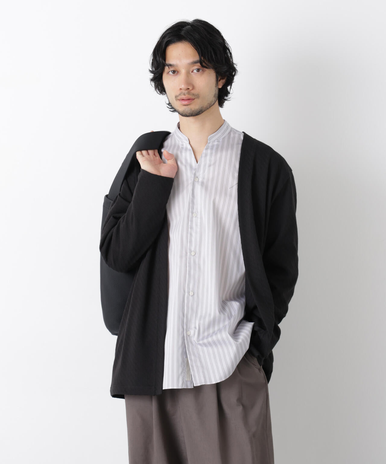 リンクスジャガードトッパーカーディガン 6686123211